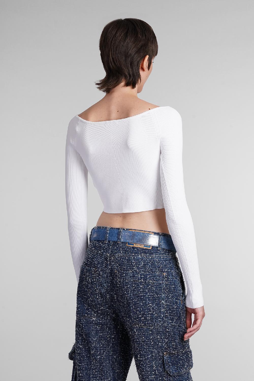 Deliberti Diesel Maglia M Vera Ls In Rayon Bianco Cod. 403962 - Deliberti The Luxury Shopping