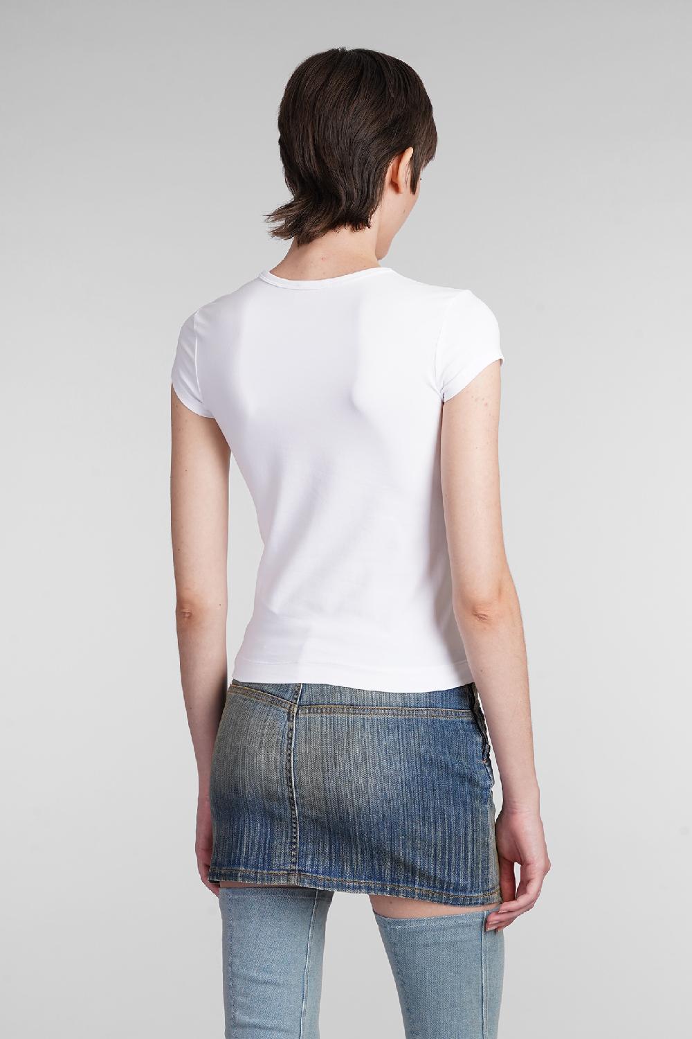 Deliberti Diesel T-shirt T Angie In Cotone Bianco Cod. 403953 - Deliberti The Luxury Shopping