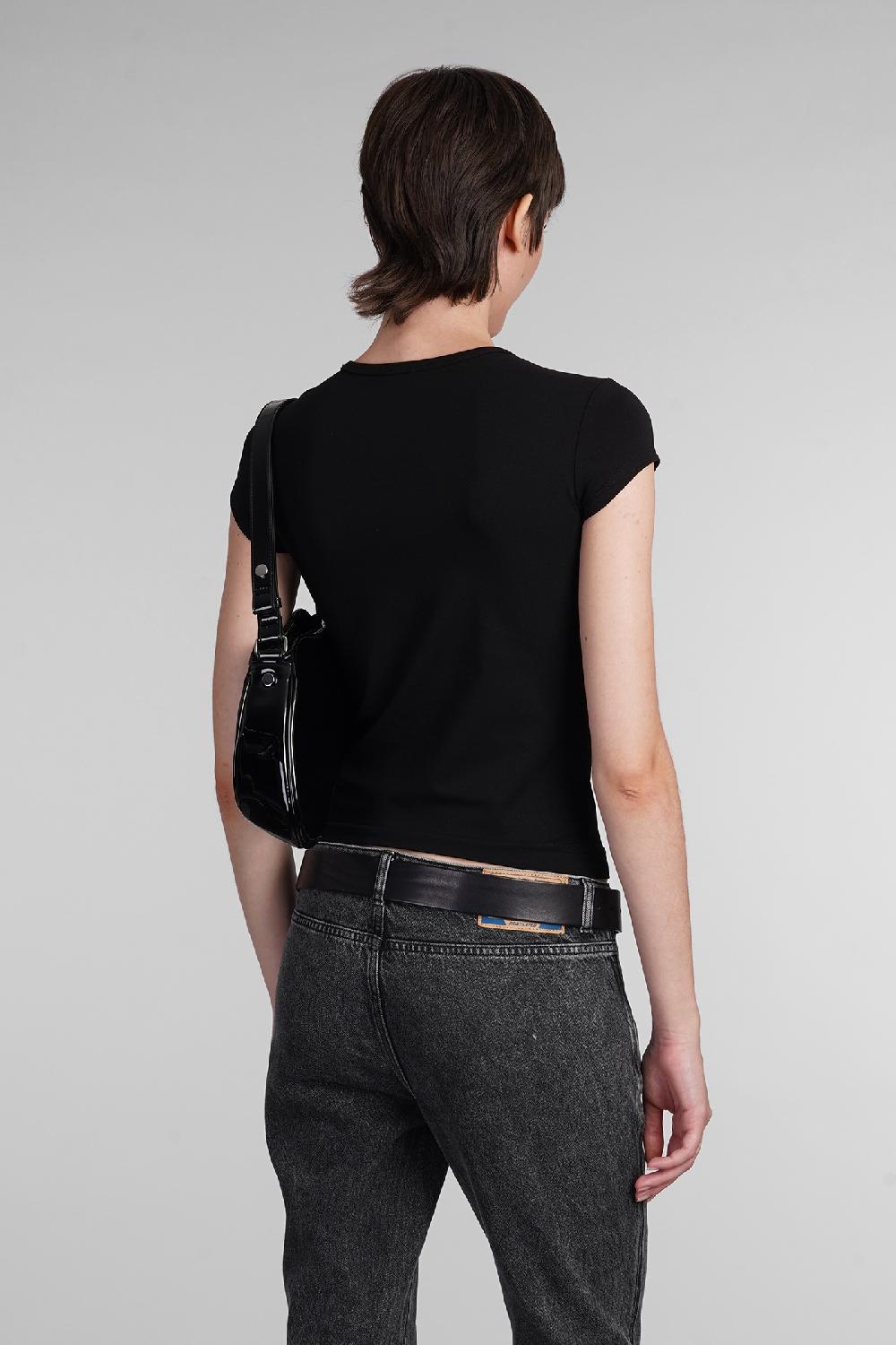 Deliberti Diesel T-shirt T Angie In Cotone Nero Cod. 403954 - Deliberti The Luxury Shopping