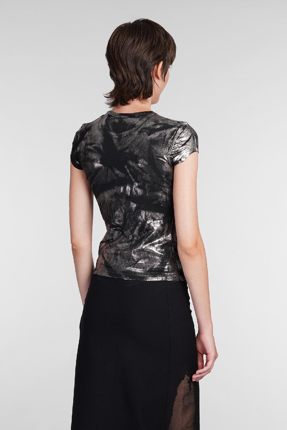 Deliberti Diesel T-shirt T Angie P1 In Modal Nero Cod. 406127 - Deliberti The Luxury Shopping