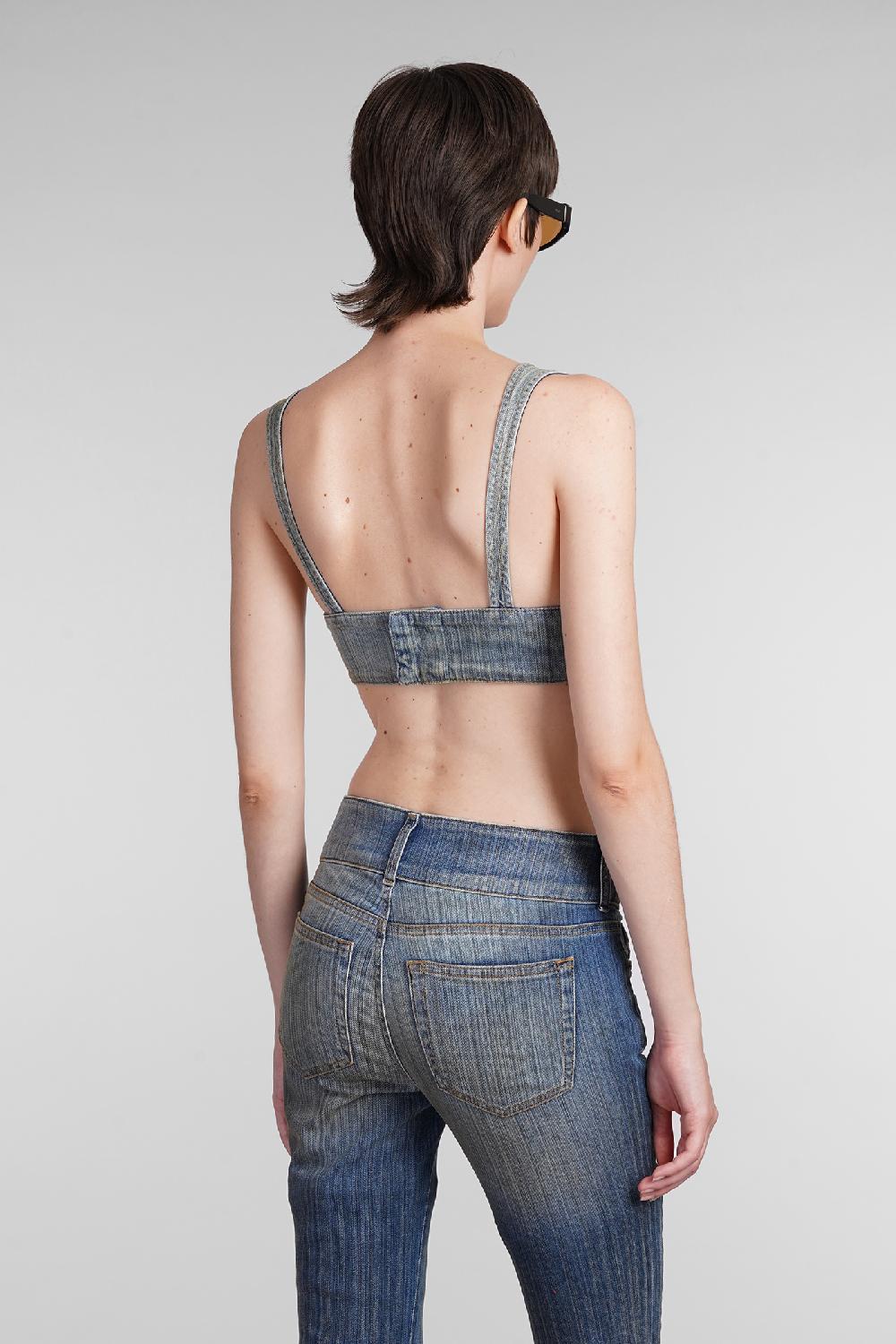 Deliberti Diesel Topwear De Elly In Denim Blu Cod. 403951 - Deliberti The Luxury Shopping