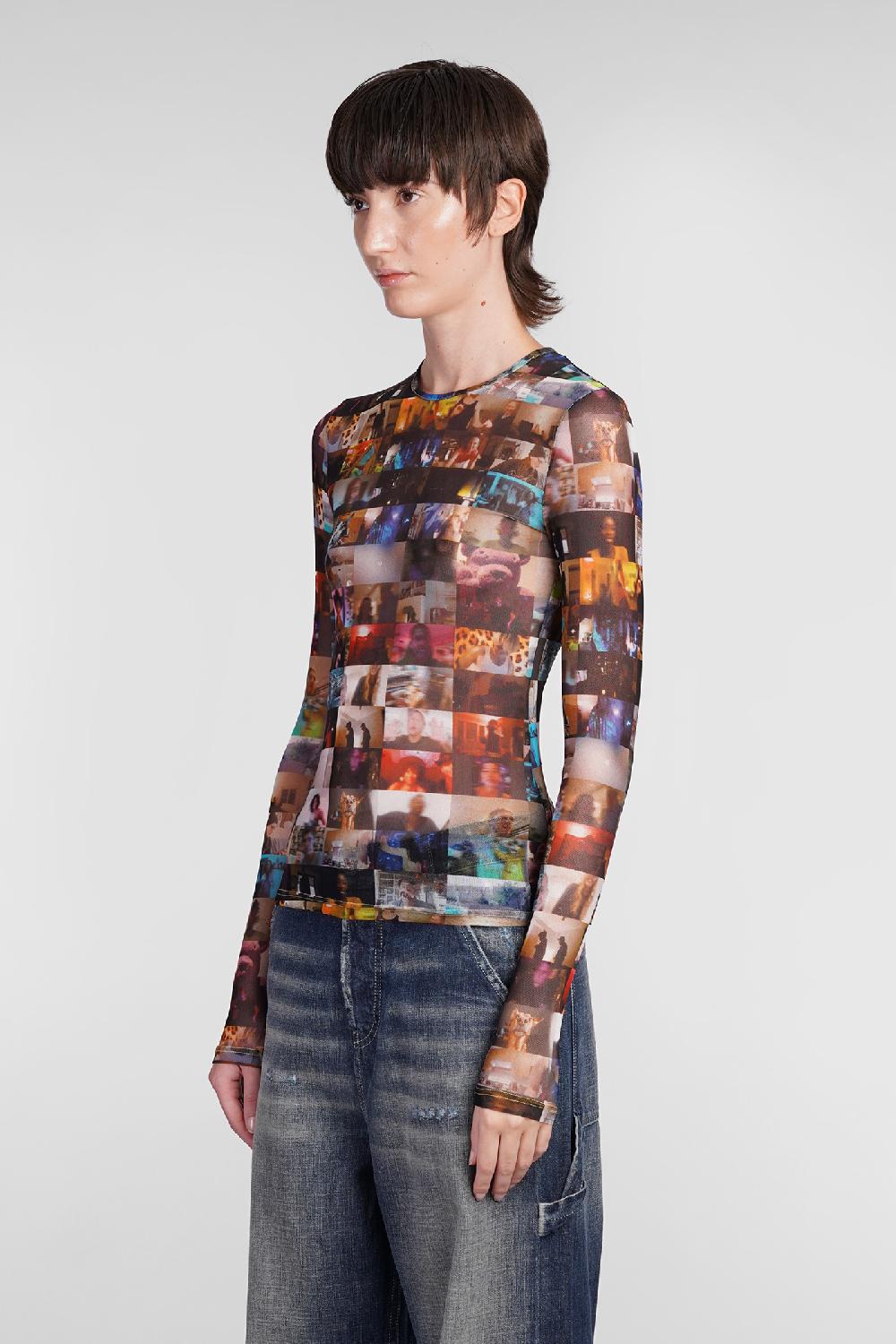 Deliberti Diesel Topwear T Lixy In Poliammide Multicolor Cod. 406550 - Deliberti The Luxury Shopping