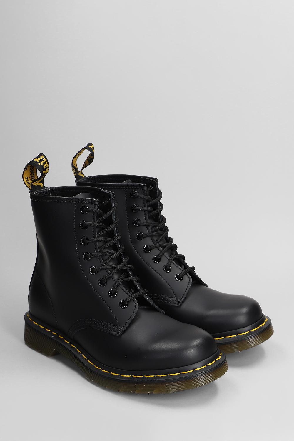 Deliberti Dr. Martens Anfibi 1460 In Pelle Nera Cod. 407230 - Deliberti The Luxury Shopping