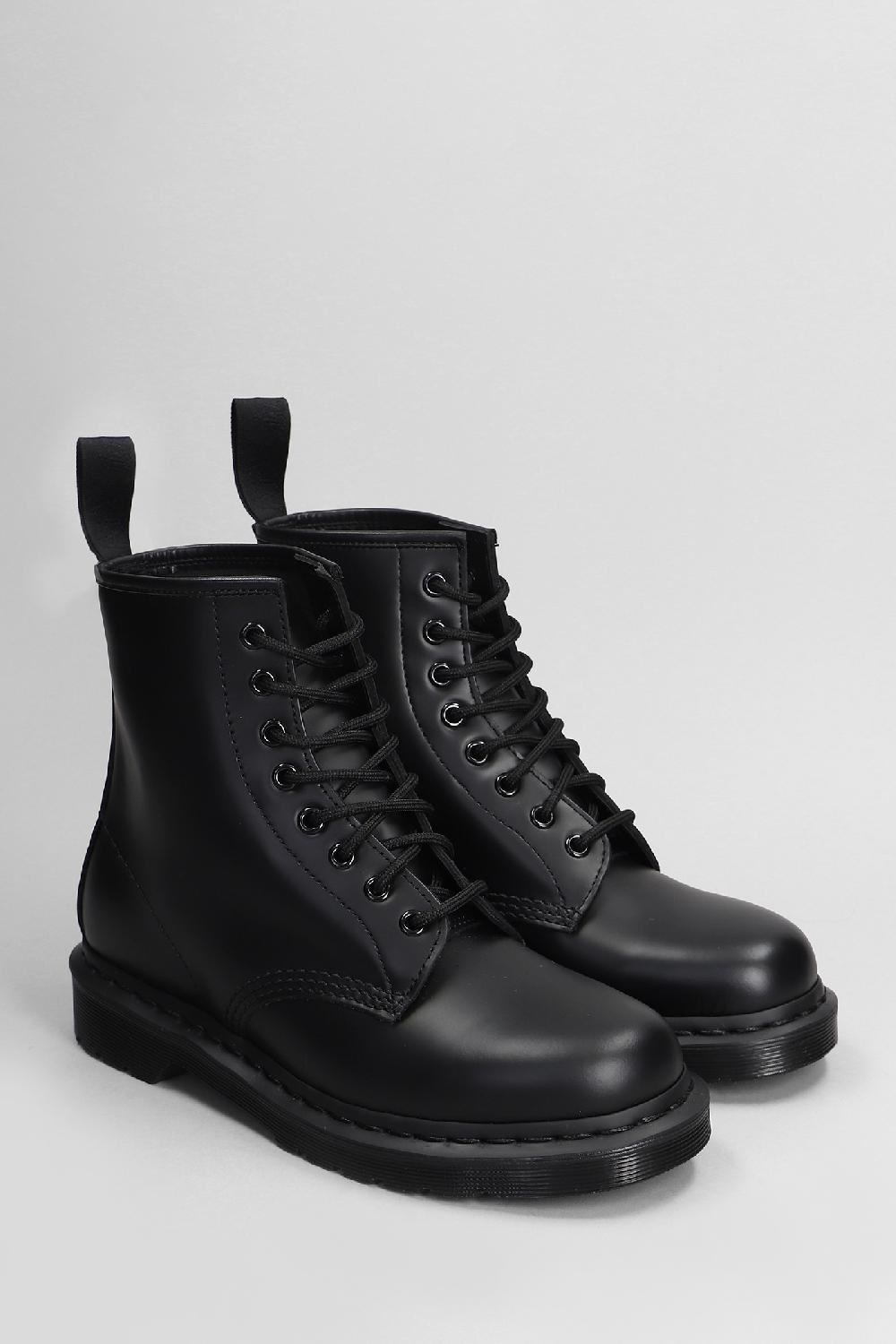 Deliberti Dr. Martens Anfibi 1460 Mono In Pelle Nera Cod. 407255 - Deliberti The Luxury Shopping