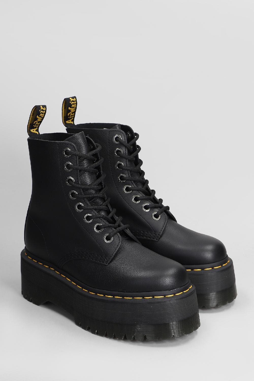 Deliberti Dr. Martens Anfibi 1460 Pascal Max In Pelle Nera Cod. 407259 - Deliberti The Luxury Shopping