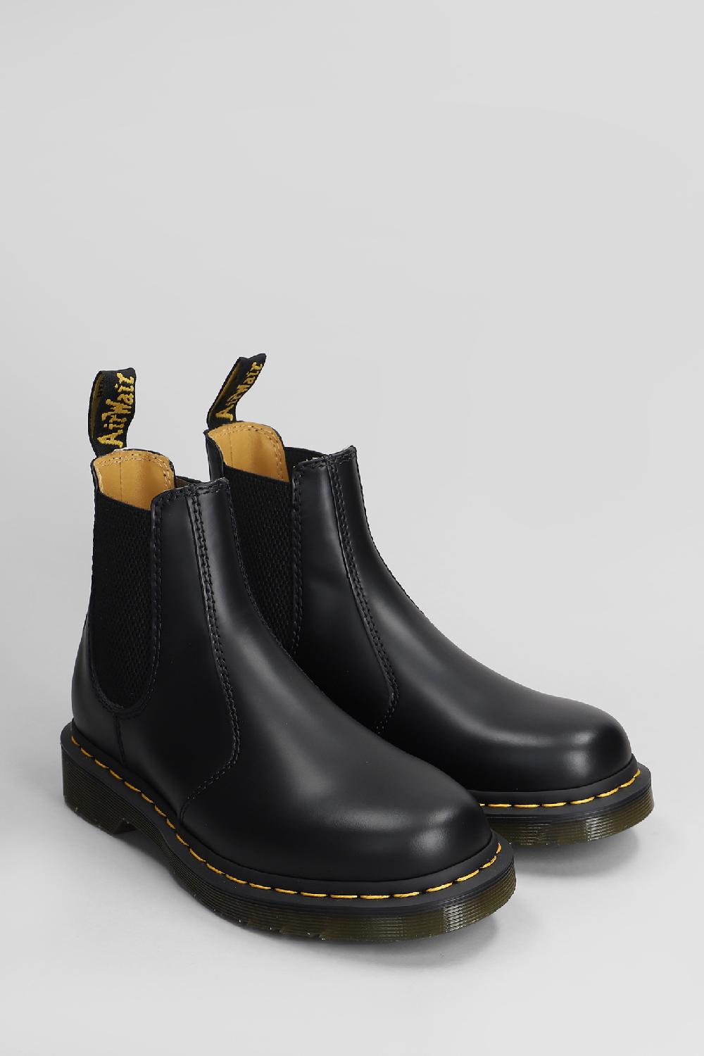 Deliberti Dr. Martens Anfibi 2976 Ys In Pelle Nera Cod. 407257 - Deliberti The Luxury Shopping
