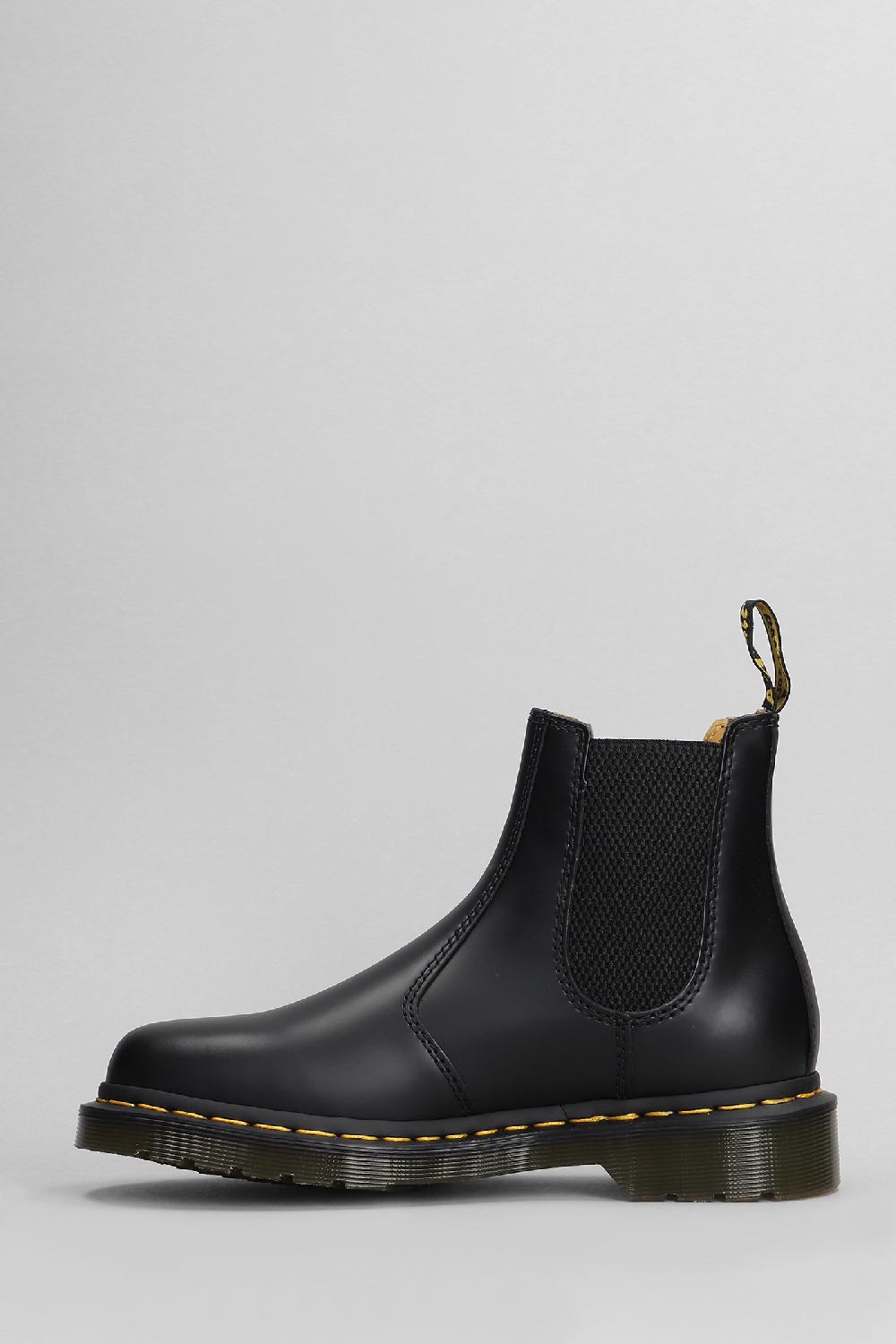 Deliberti Dr. Martens Anfibi 2976 Ys In Pelle Nera Cod. 407257 - Deliberti The Luxury Shopping
