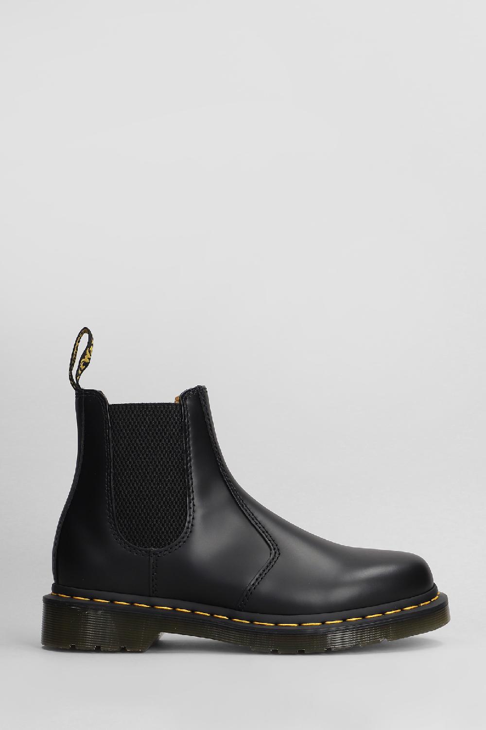 Deliberti Dr. Martens Anfibi 2976 ys in pelle nera cod. 407257 - Deliberti The Luxury Shopping