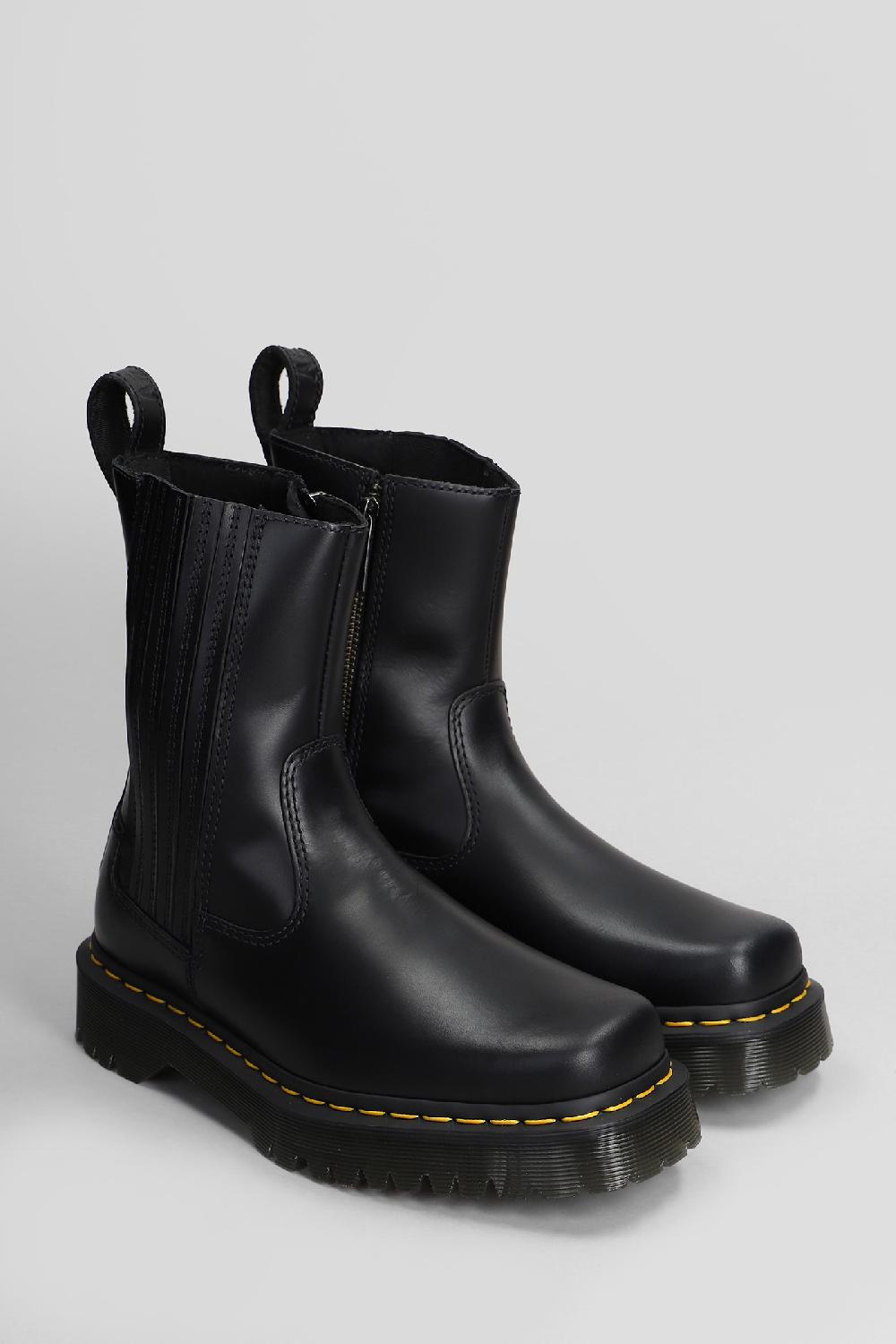 Deliberti Dr. Martens Anfibi Amaayah Lo Orleans In Pelle Nera Cod. 409781 - Deliberti The Luxury Shopping