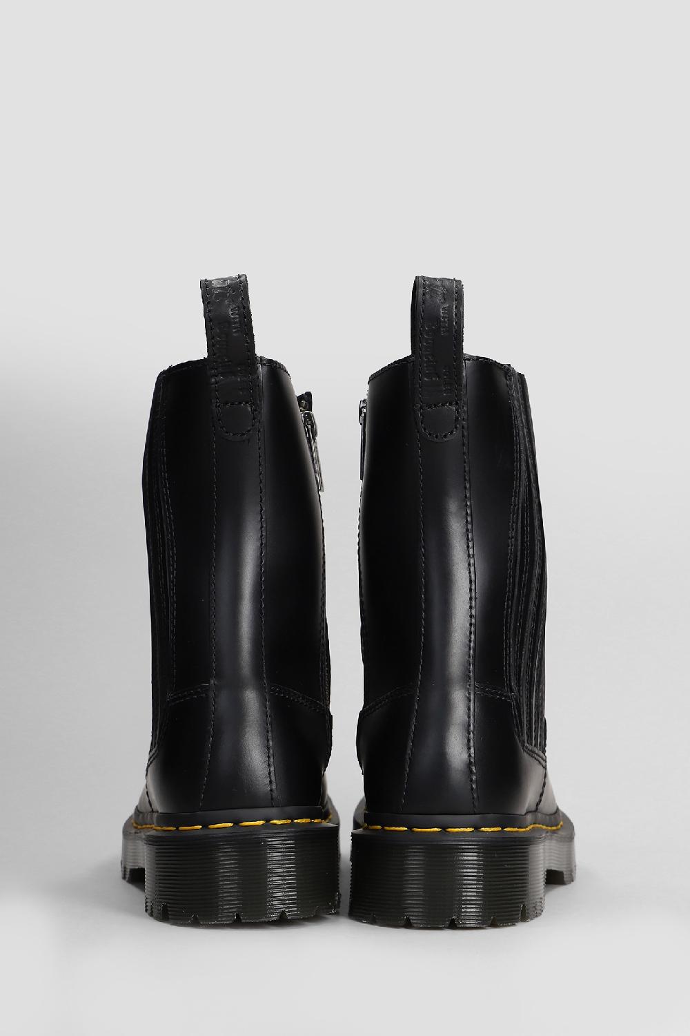 Deliberti Dr. Martens Anfibi Amaayah Lo Orleans In Pelle Nera Cod. 409781 - Deliberti The Luxury Shopping