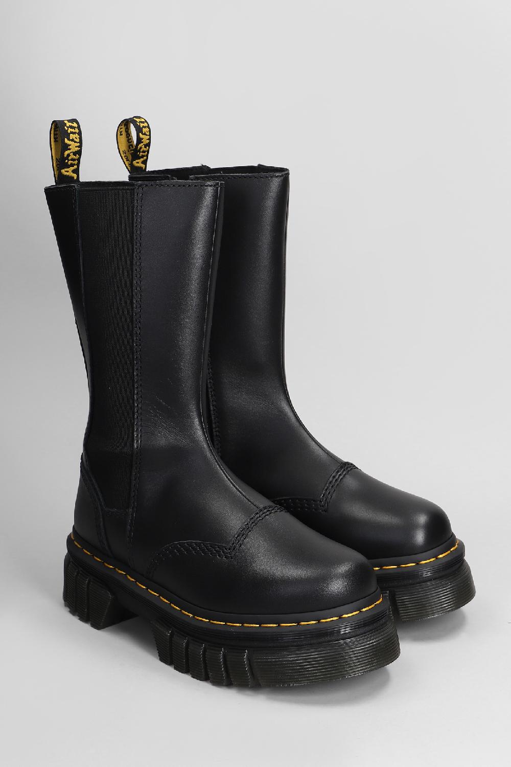 Deliberti Dr. Martens Anfibi Audrick Chelsea In Pelle Nera Cod. 407262 - Deliberti The Luxury Shopping