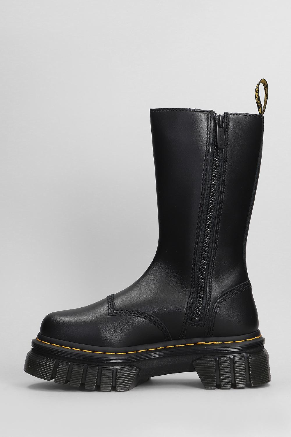Deliberti Dr. Martens Anfibi Audrick Chelsea In Pelle Nera Cod. 407262 - Deliberti The Luxury Shopping