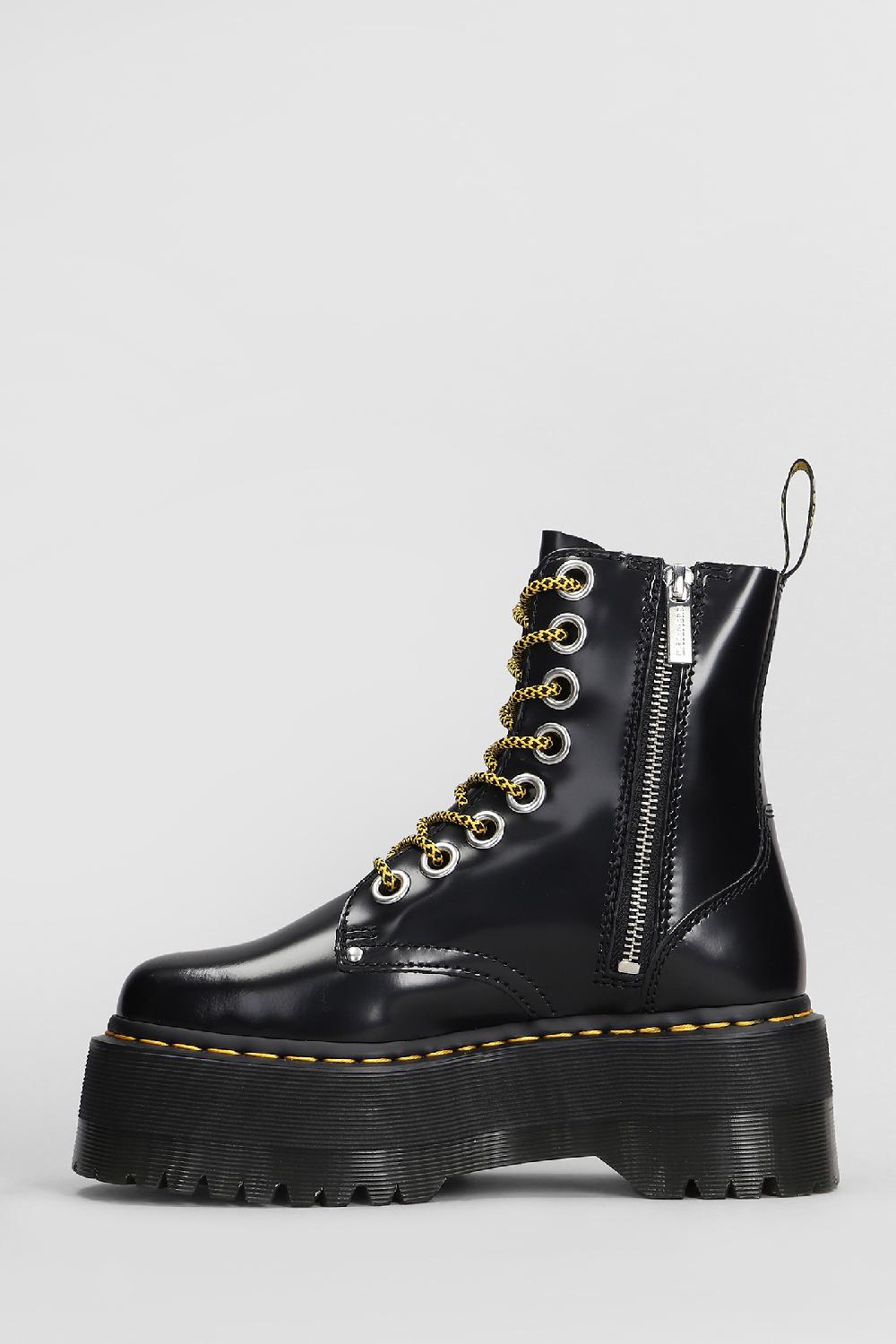 Deliberti Dr. Martens Anfibi Jadon Max In Pelle Nera Cod. 407244 - Deliberti The Luxury Shopping