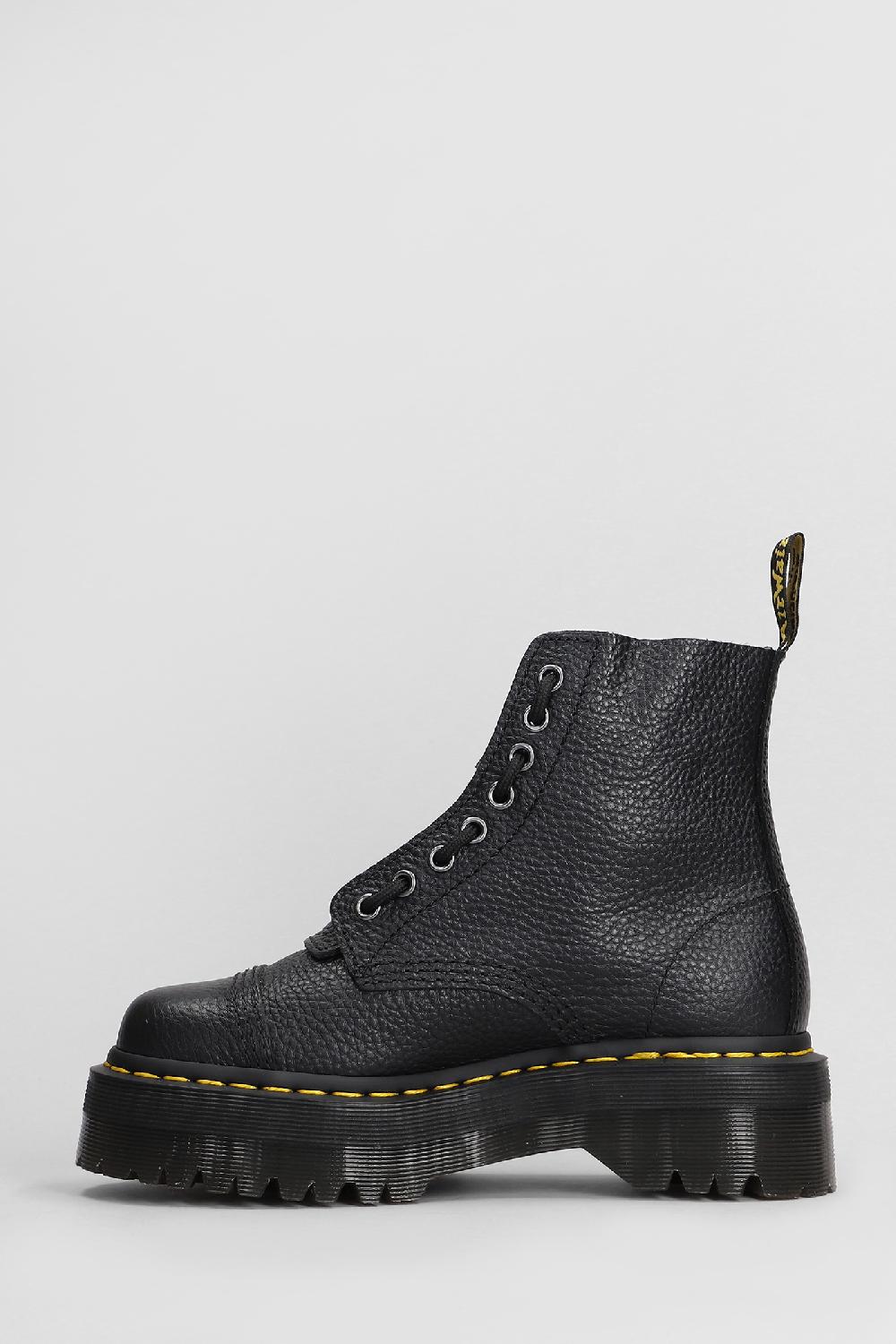 Deliberti Dr. Martens Anfibi Sinclair In Pelle Nera Cod. 407226 - Deliberti The Luxury Shopping