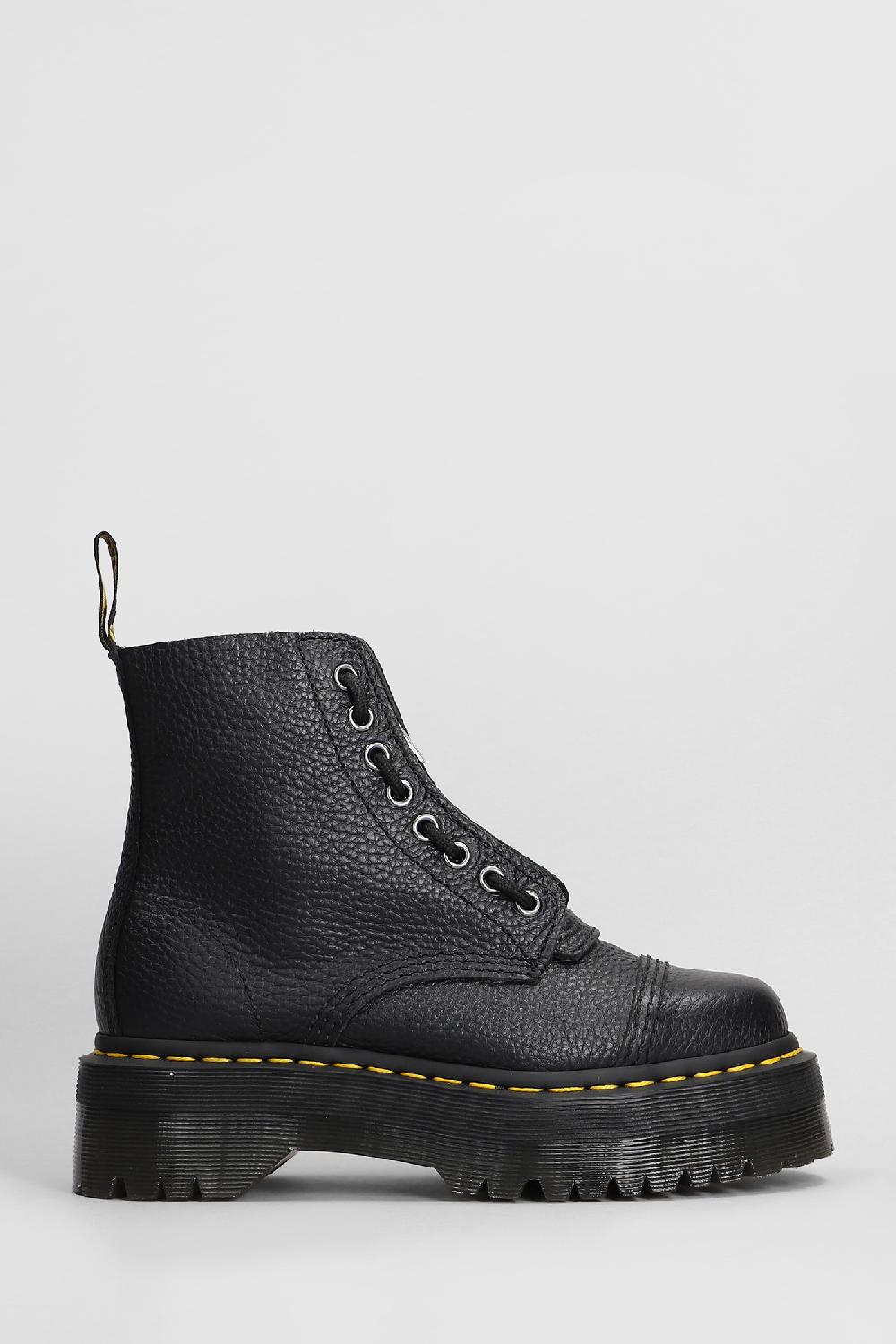 Deliberti Dr. Martens Anfibi sinclair in pelle nera cod. 407226 - Deliberti The Luxury Shopping