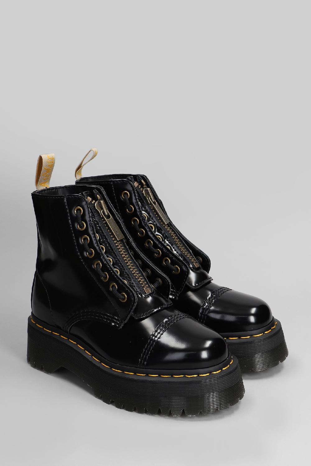 Deliberti Dr. Martens Anfibi Vegan Sinclair In Pelle Nera Cod. 410089 - Deliberti The Luxury Shopping