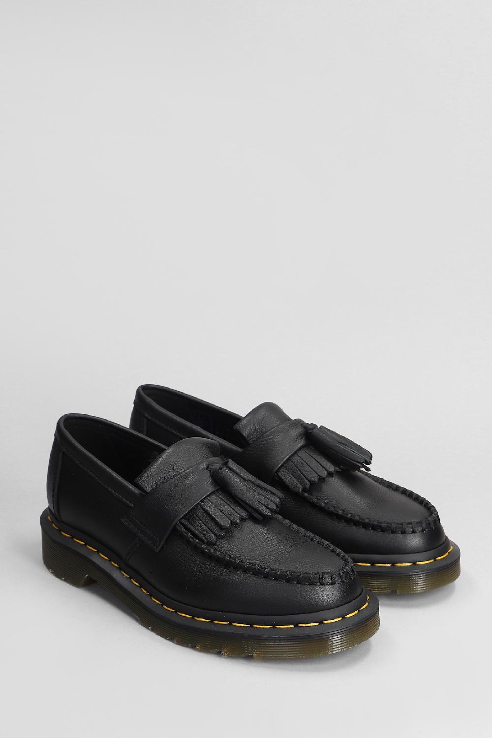 Deliberti Dr. Martens Mocassini Adrian In Pelle Nera Cod. 407246 - Deliberti The Luxury Shopping
