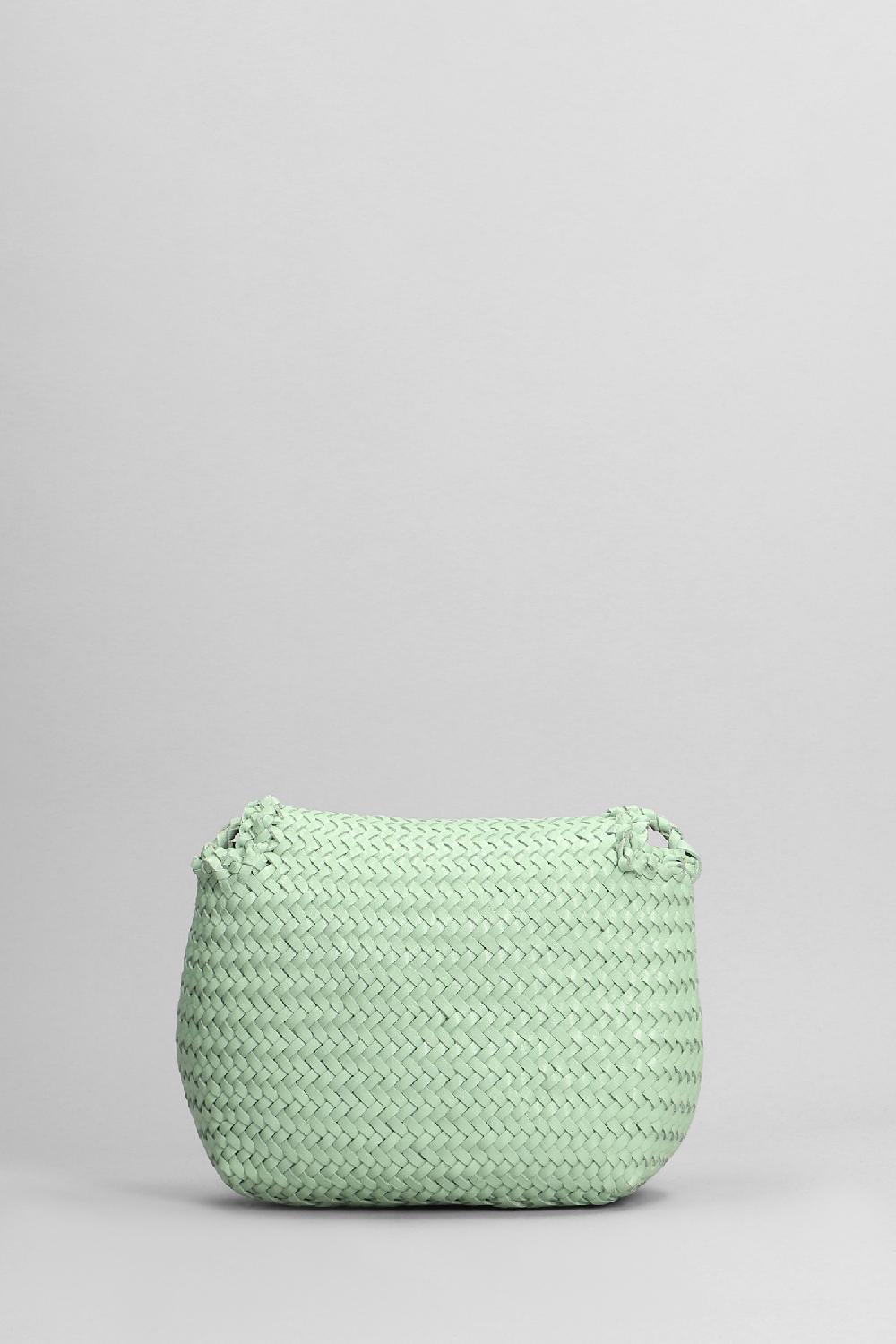 Deliberti Dragon Diffusion Borsa A Spalla Mini City In Pelle Verde Cod. 399151 - Deliberti The Luxury Shopping