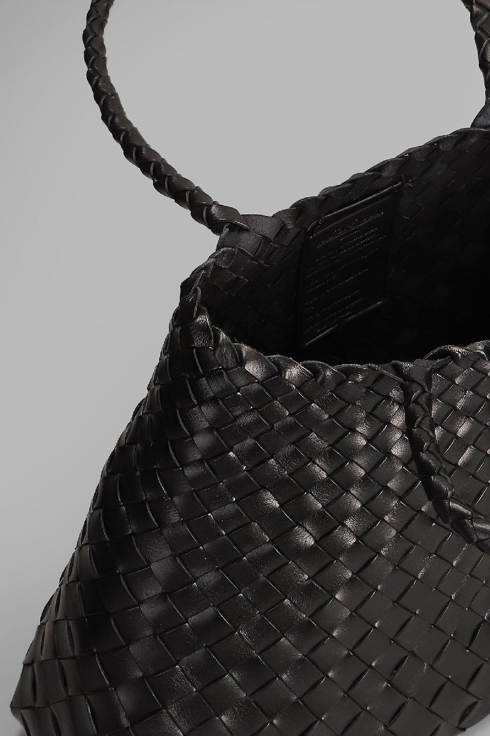 Deliberti Dragon Diffusion Tote Santa Croce In Pelle Marrone Cod. 409997 - Deliberti The Luxury Shopping