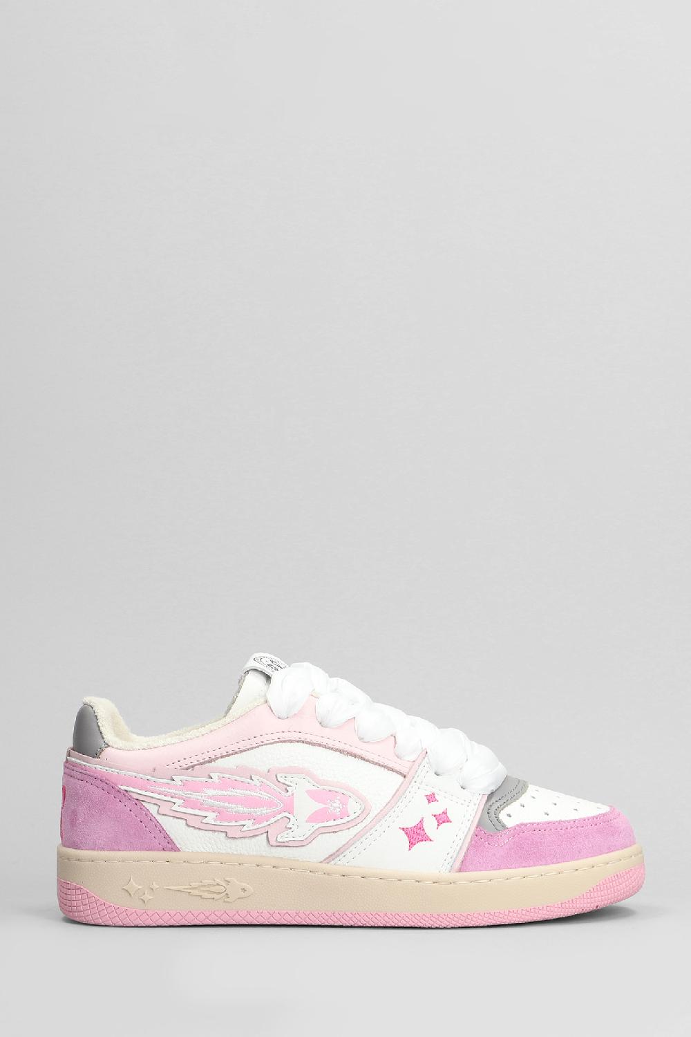 Deliberti Enterprise Japan Sneakers egg rocket in pelle bianca cod. 403838 - Deliberti The Luxury Shopping