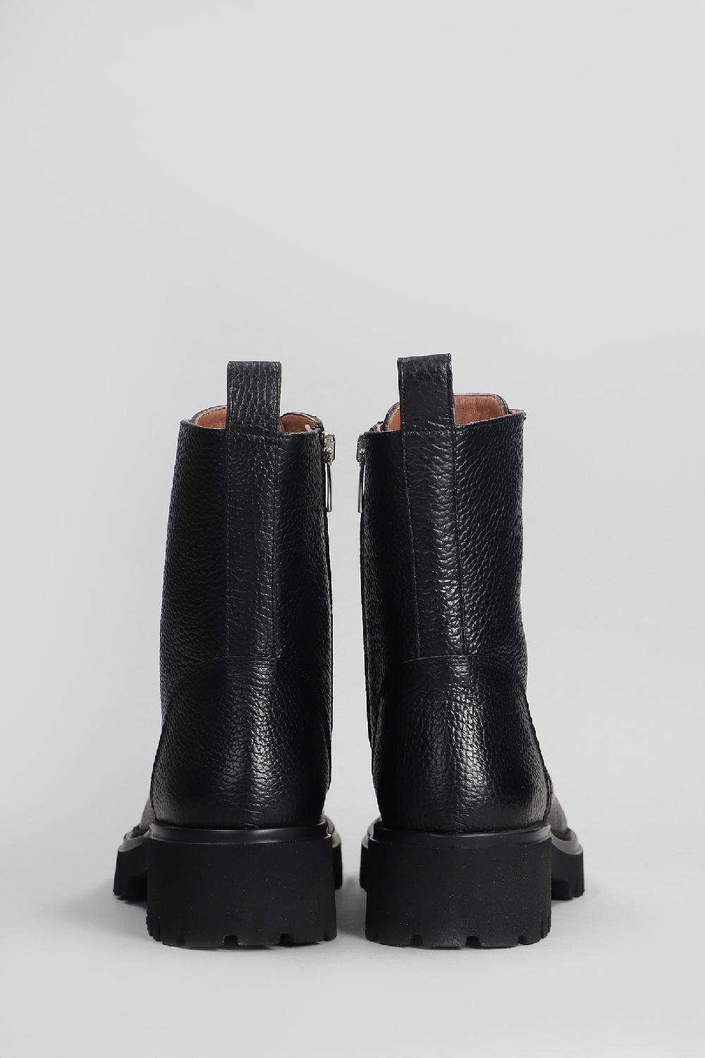 Deliberti Evaluna Anfibi In Pelle Nera Cod. 404640 - Deliberti The Luxury Shopping