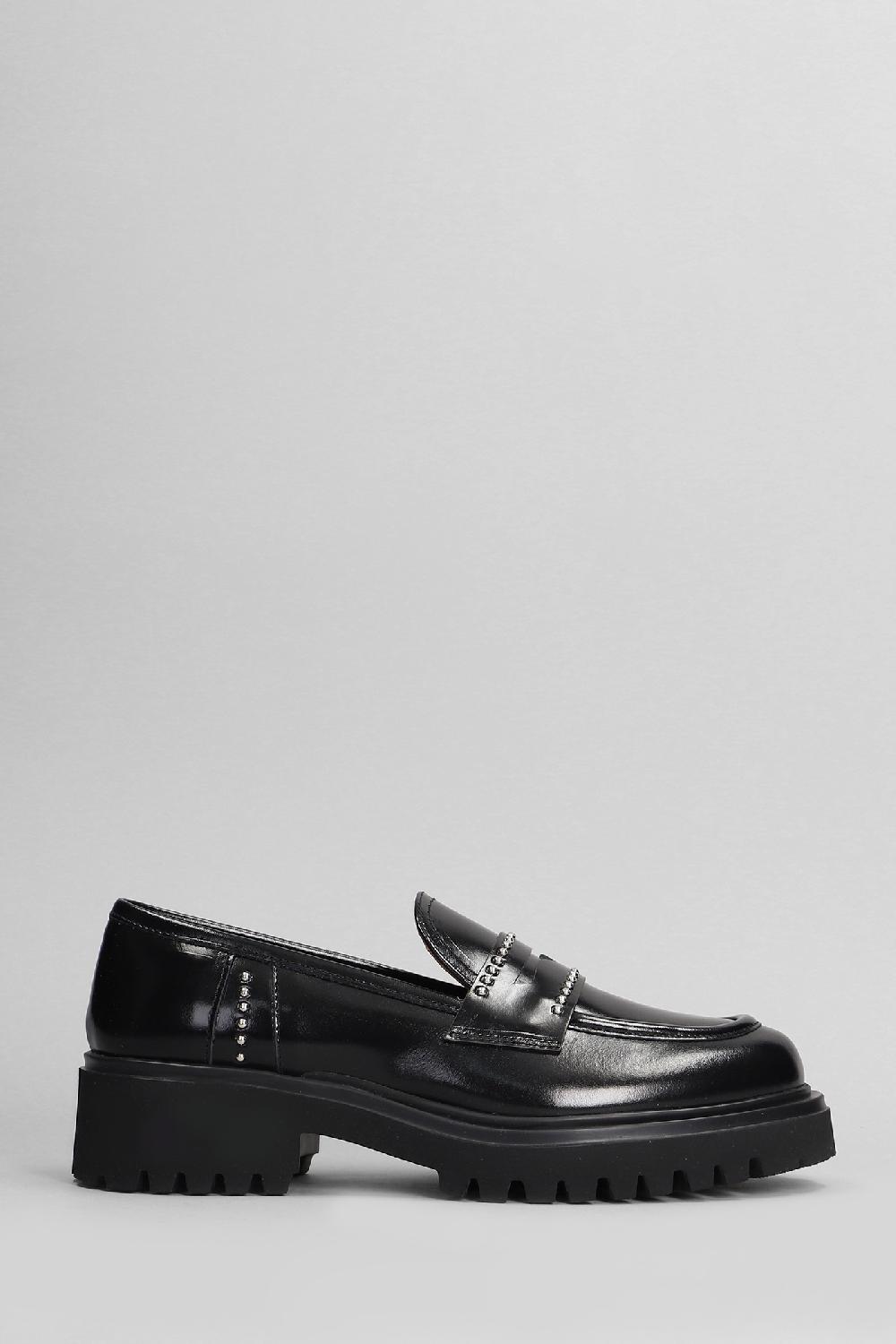 Deliberti Evaluna Mocassini in pelle nera cod. 405920 - Deliberti The Luxury Shopping