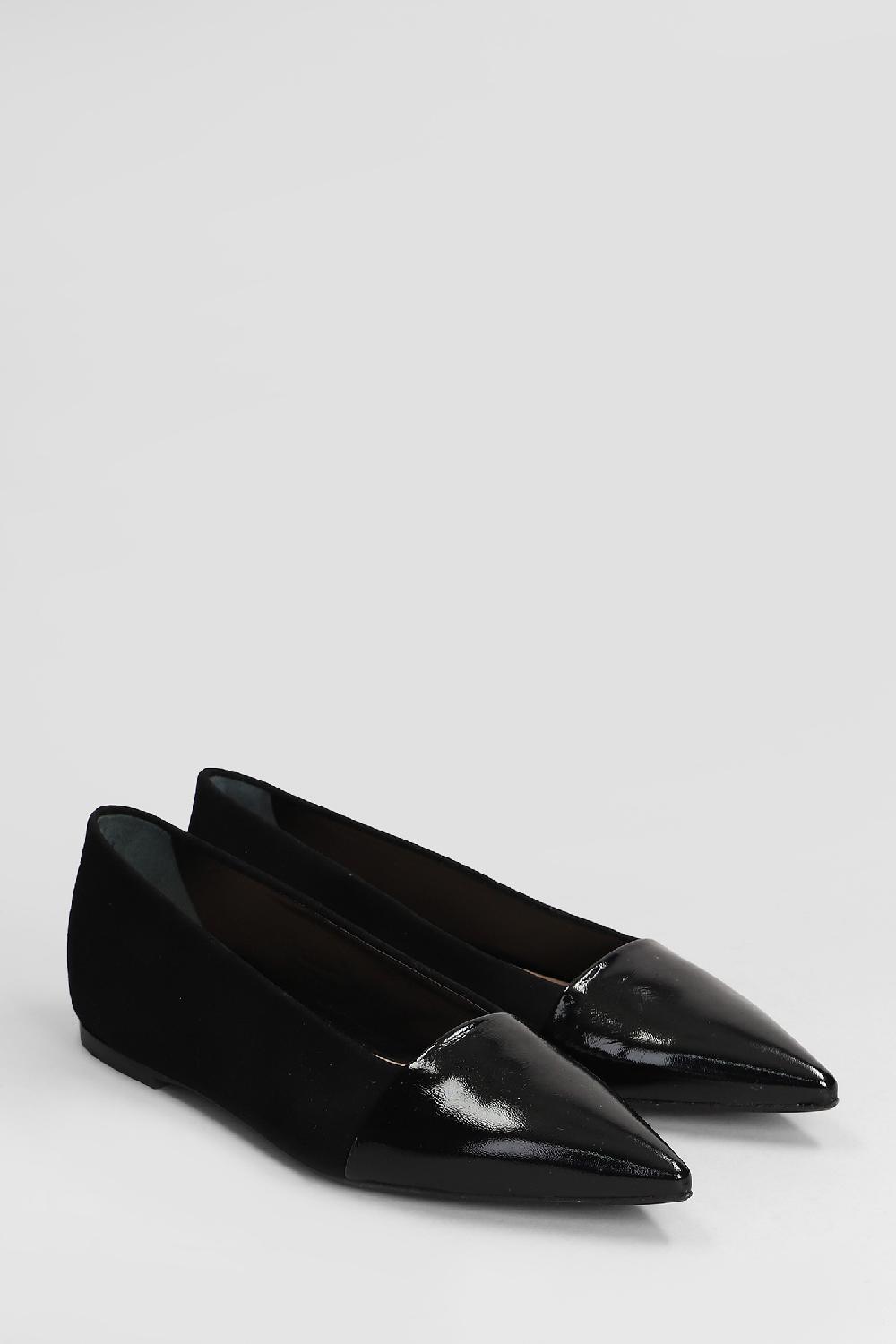 Deliberti Fabio Rusconi Ballerine In Camoscio Nero Cod. 408515 - Deliberti The Luxury Shopping