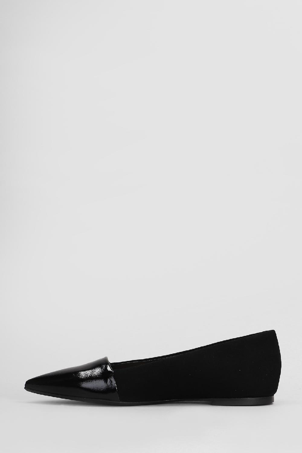 Deliberti Fabio Rusconi Ballerine In Camoscio Nero Cod. 408515 - Deliberti The Luxury Shopping