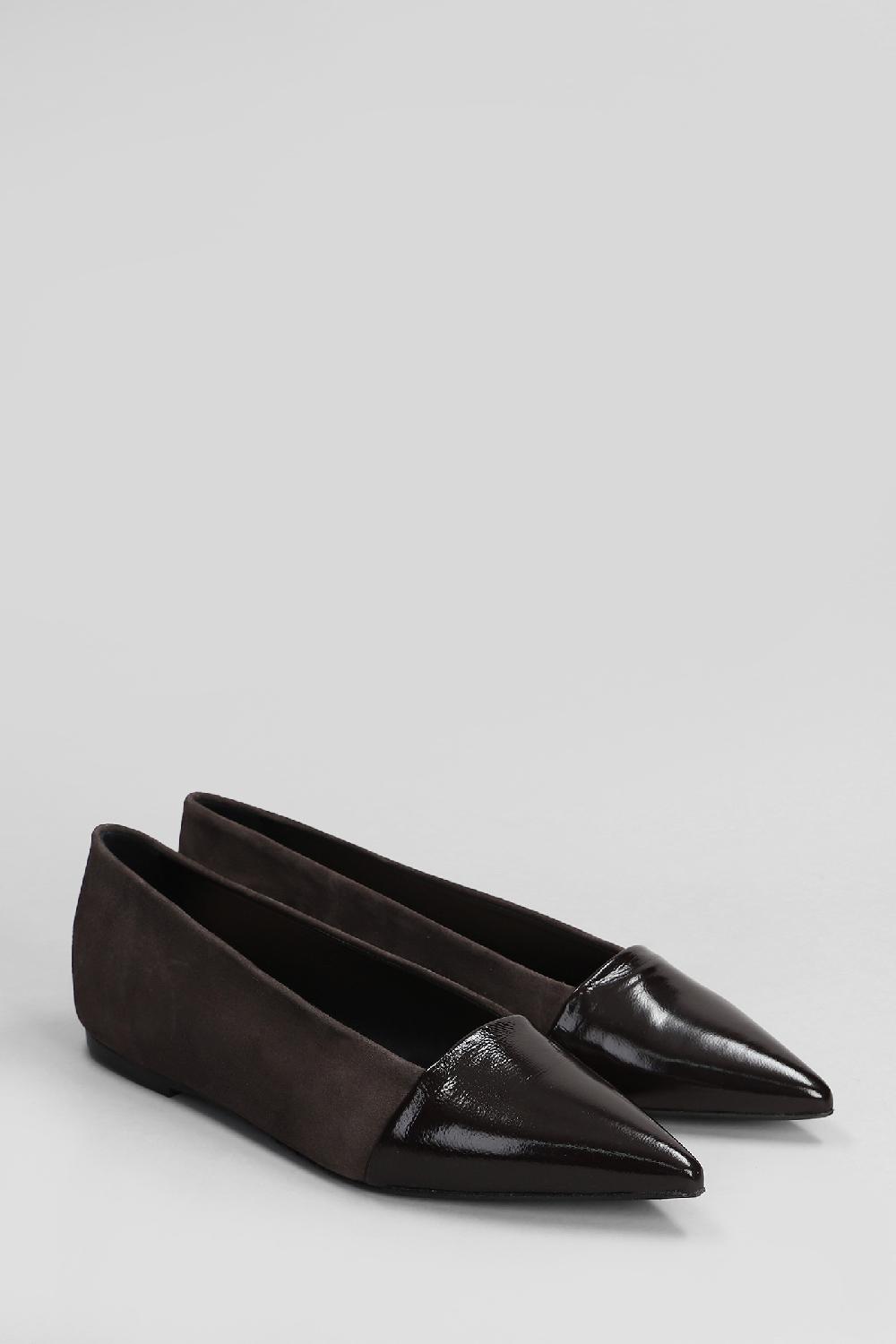 Deliberti Fabio Rusconi Ballerine In Camoscio Testa Di Moro Cod. 408516 - Deliberti The Luxury Shopping