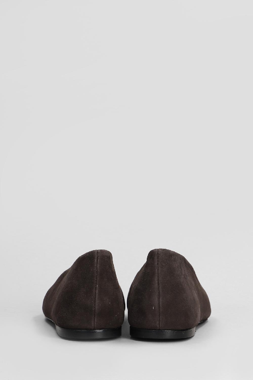Deliberti Fabio Rusconi Ballerine In Camoscio Testa Di Moro Cod. 408516 - Deliberti The Luxury Shopping