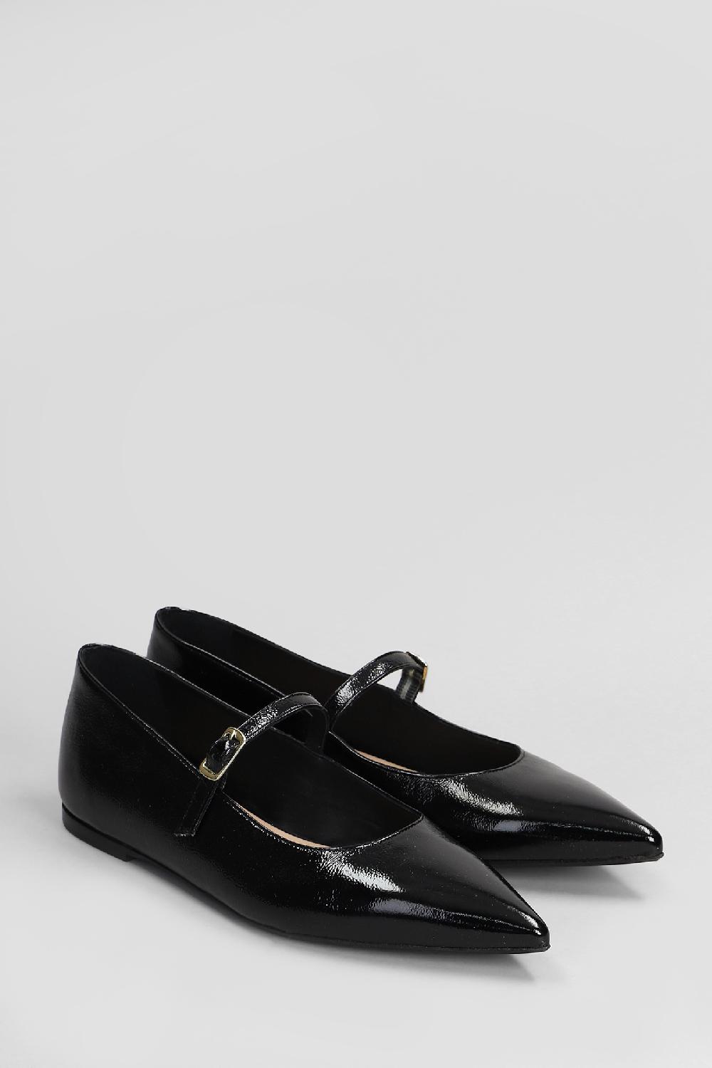 Deliberti Fabio Rusconi Ballerine In Cly Nero Cod. 408514 - Deliberti The Luxury Shopping