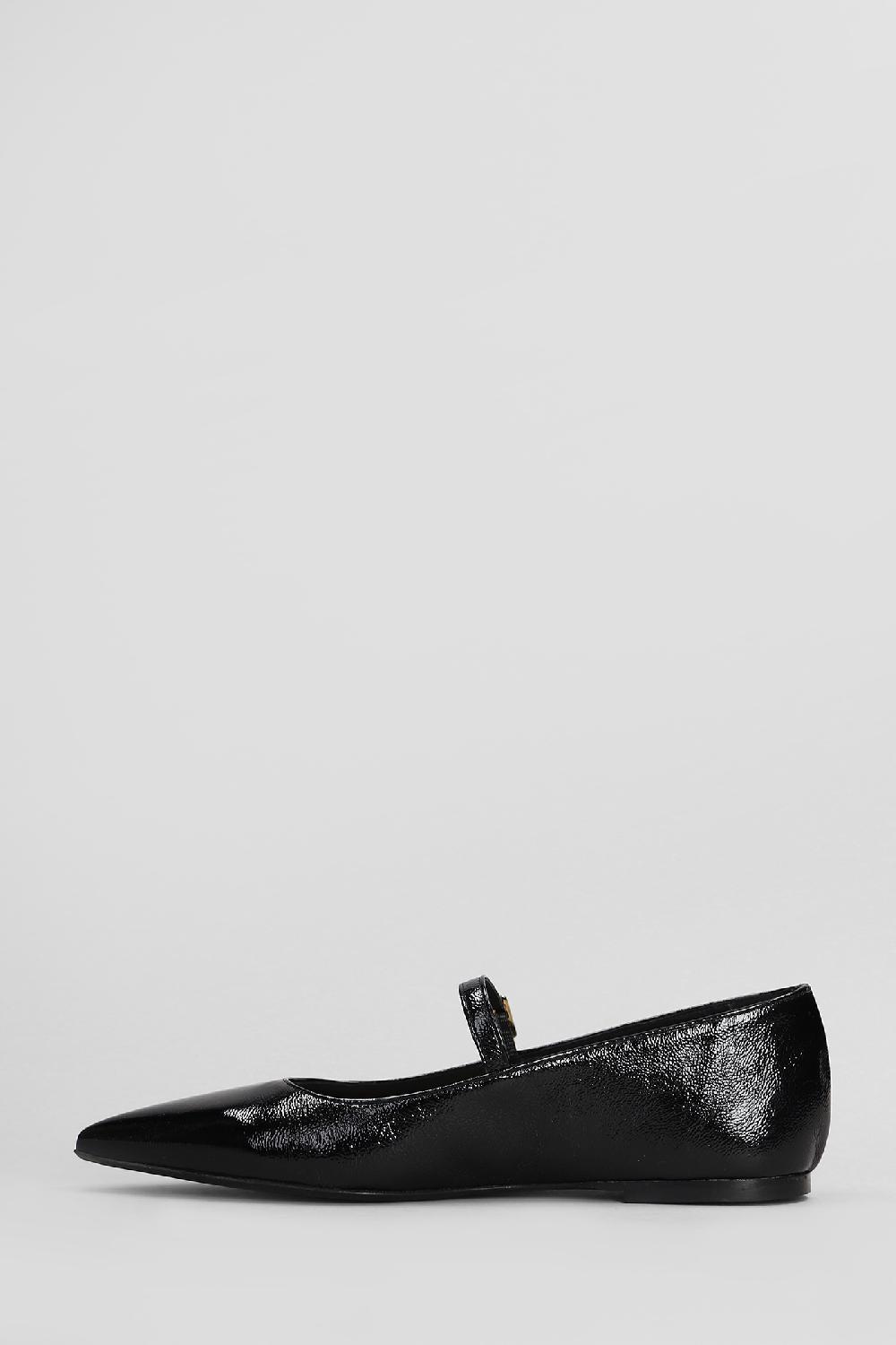 Deliberti Fabio Rusconi Ballerine In Cly Nero Cod. 408514 - Deliberti The Luxury Shopping