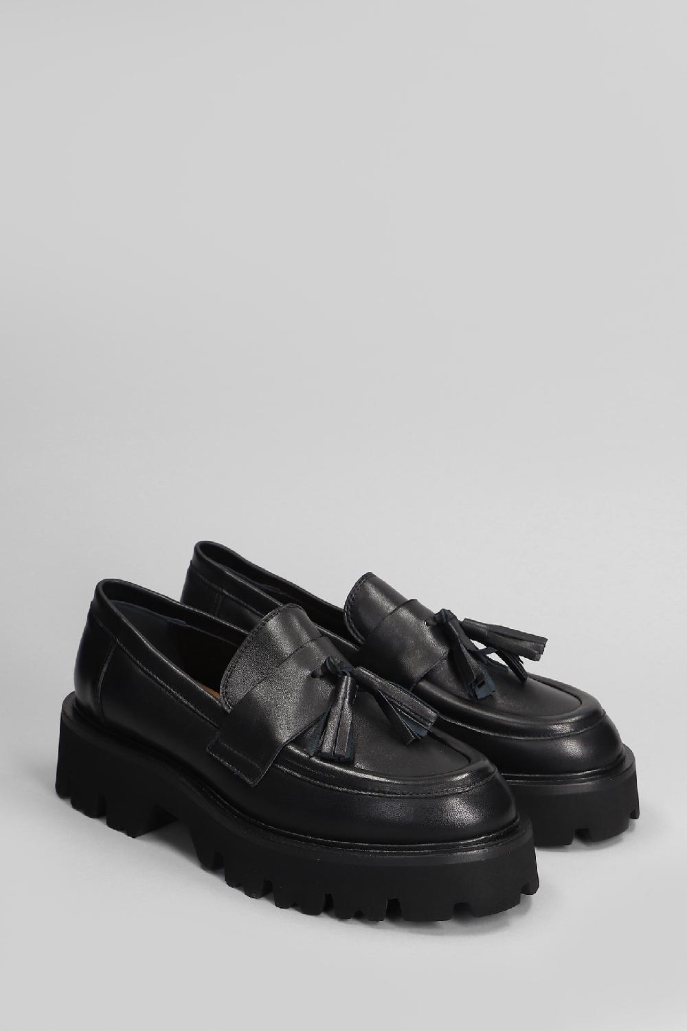 Deliberti Fabio Rusconi Mocassini In Pelle Nera Cod. 405824 - Deliberti The Luxury Shopping