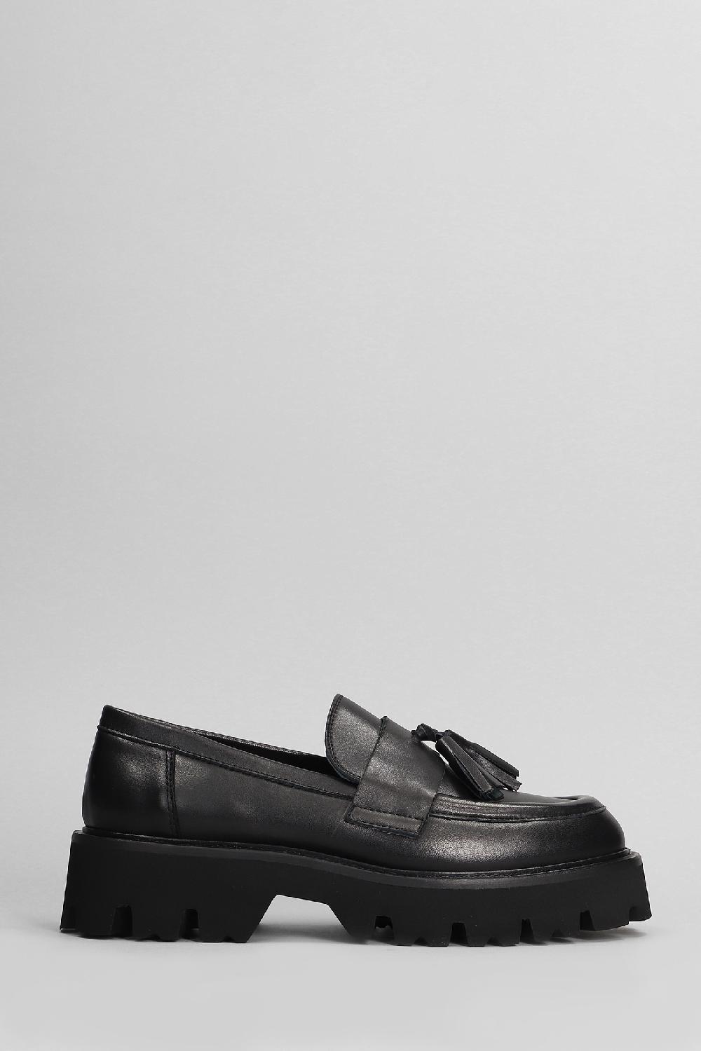Deliberti Fabio Rusconi Mocassini in pelle nera cod. 405824 - Deliberti The Luxury Shopping