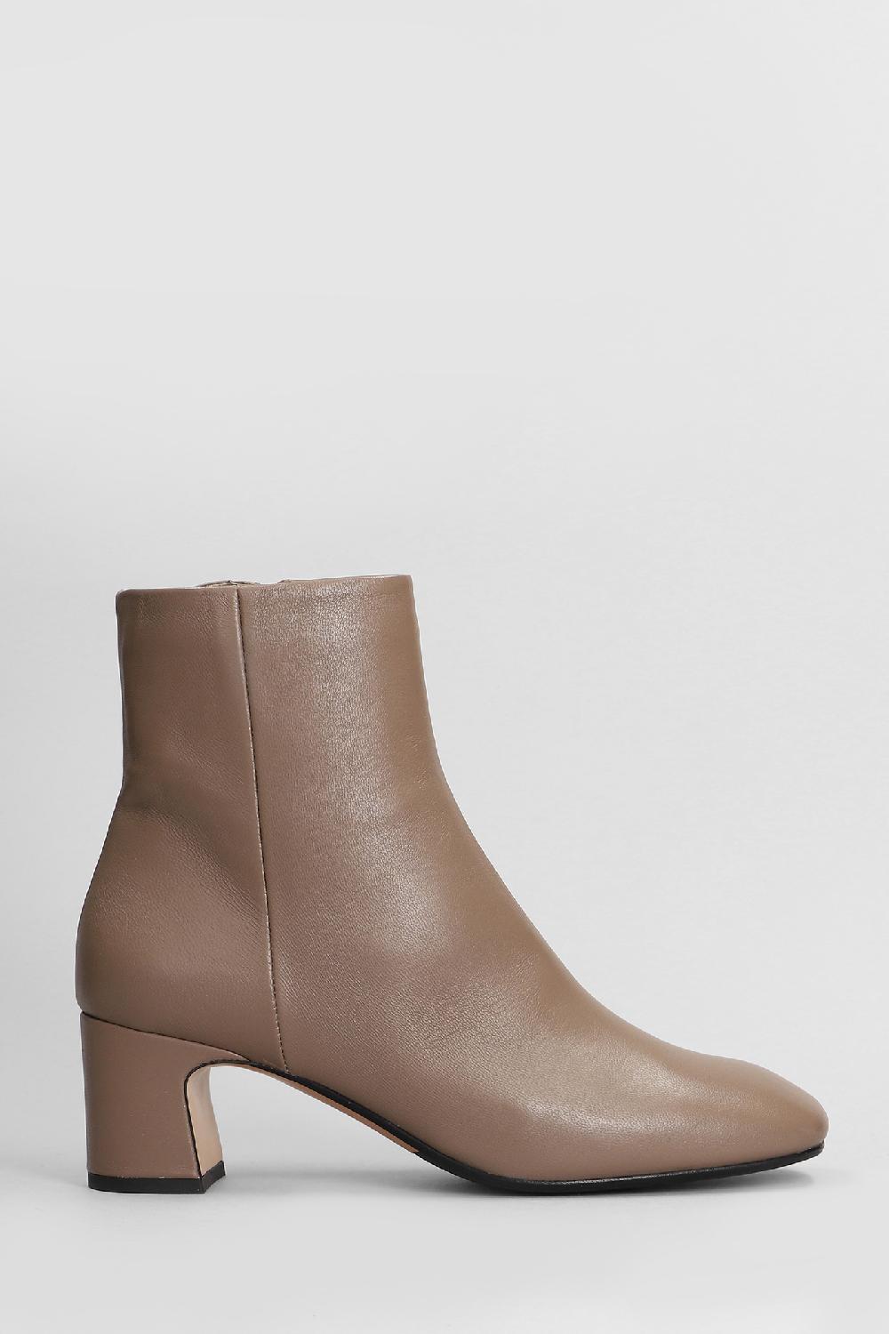 Deliberti Fabio Rusconi Tronchetti tacco alto in pelle taupe cod. 408513 - Deliberti The Luxury Shopping