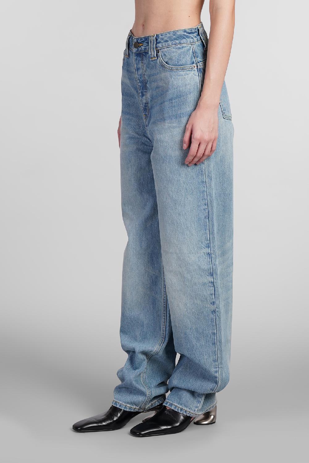 Deliberti Fear Of God Essentials Jeans In Cotone Blu Cod. 408704 - Deliberti The Luxury Shopping