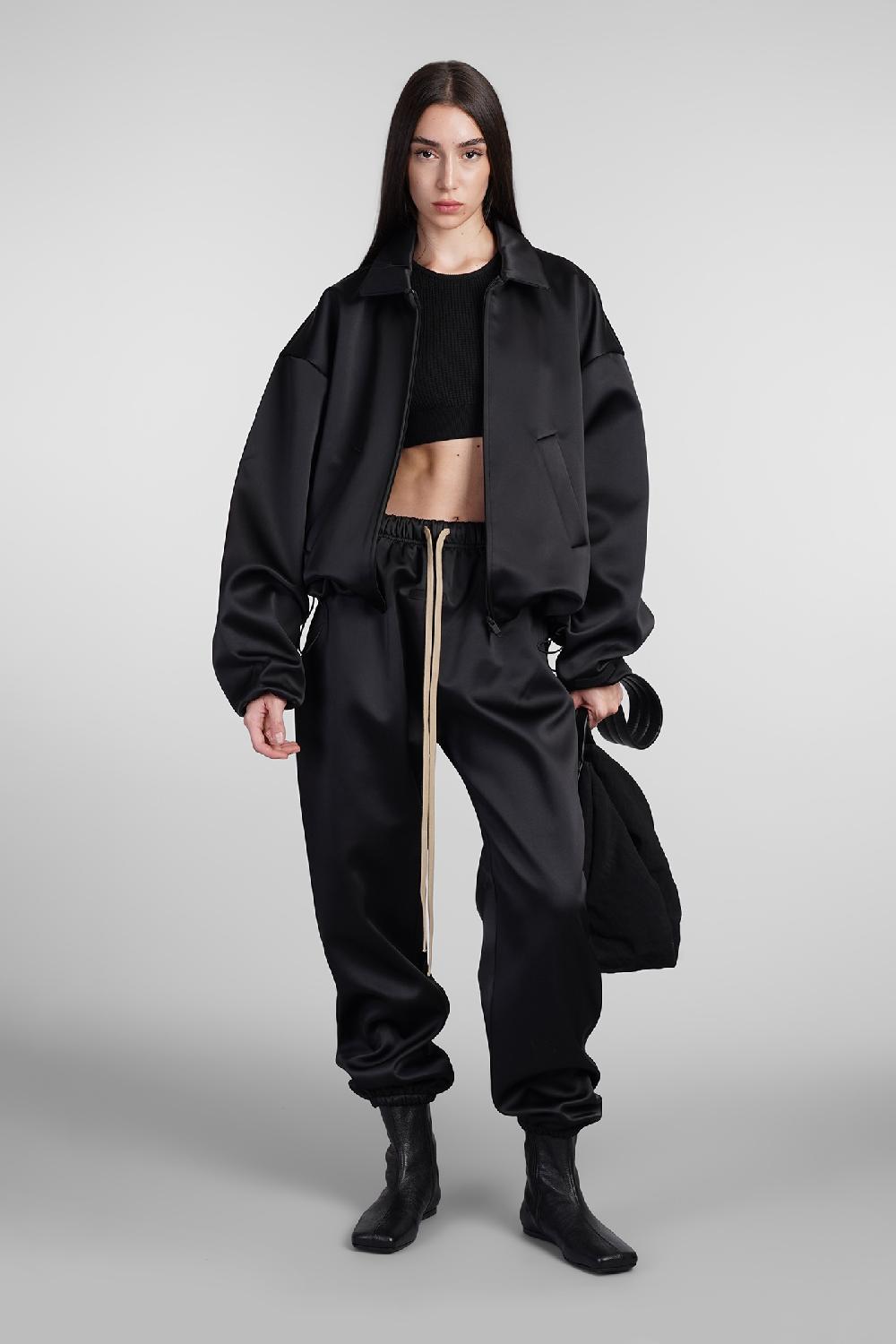 Deliberti Fear Of God Essentials Pantalone In Poliestere Nero Cod. 408703 - Deliberti The Luxury Shopping