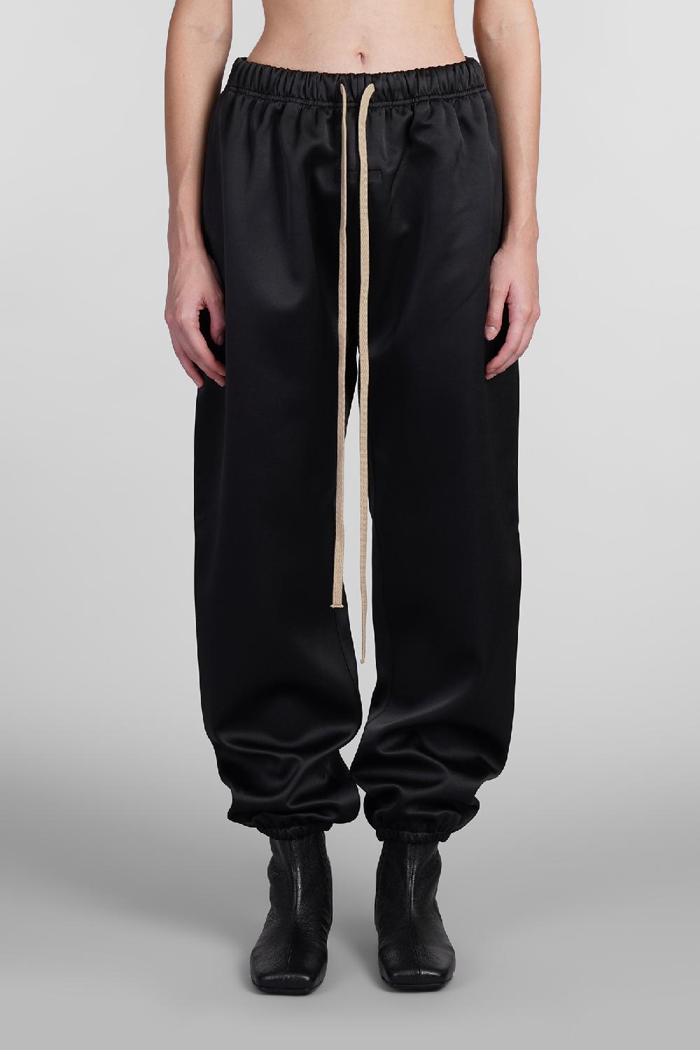 Deliberti Fear of God Essentials Pantalone in poliestere nero cod. 408703 - Deliberti The Luxury Shopping