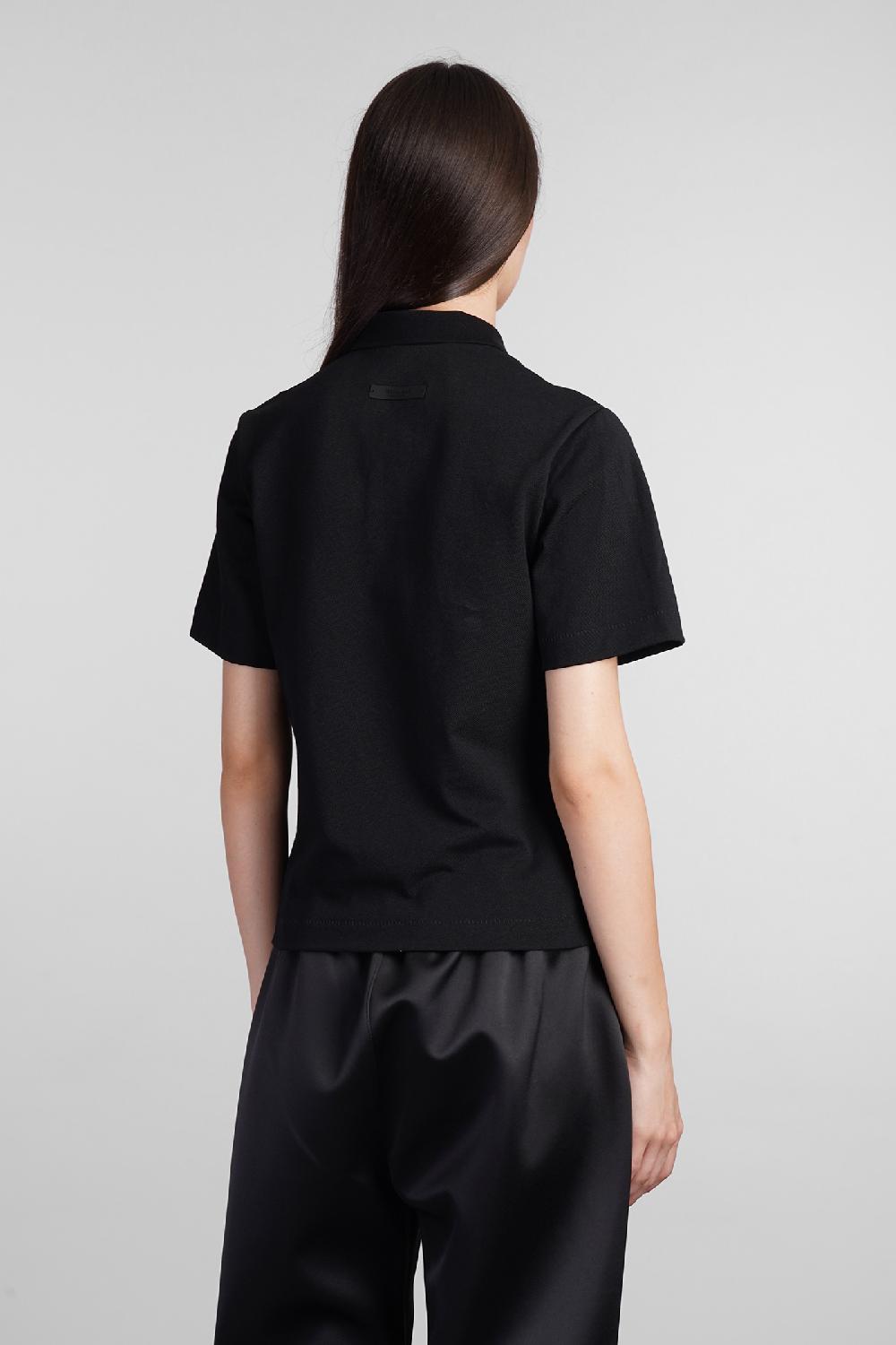 Deliberti Fear Of God Essentials Polo In Cotone Nero Cod. 408711 - Deliberti The Luxury Shopping