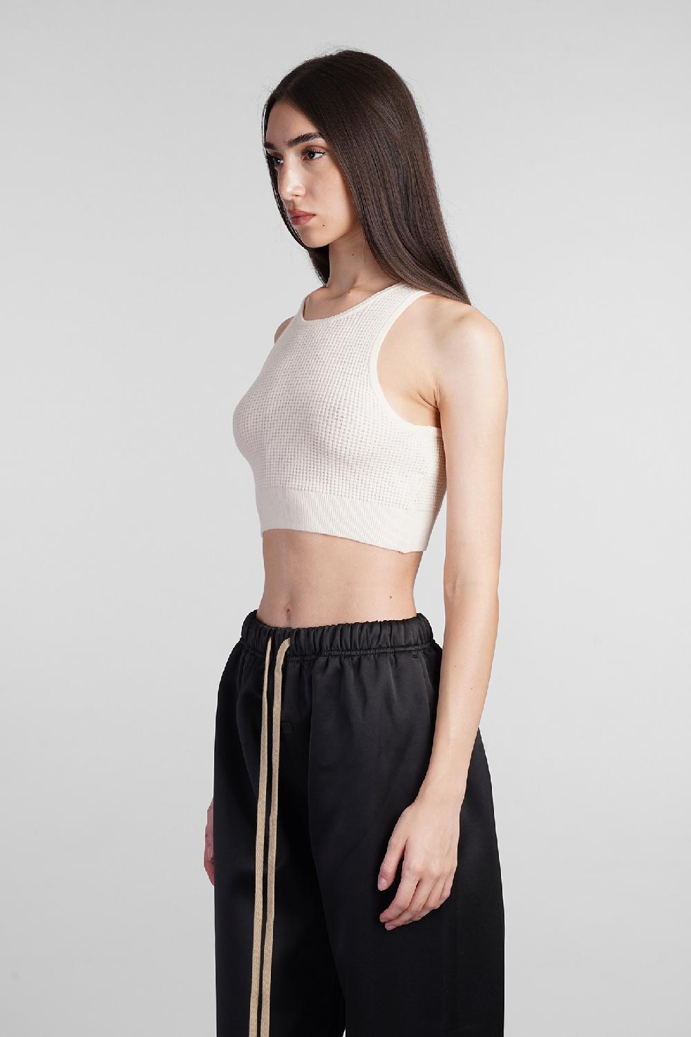 Deliberti Fear Of God Essentials Topwear In Poliestere Beige Cod. 408706 - Deliberti The Luxury Shopping