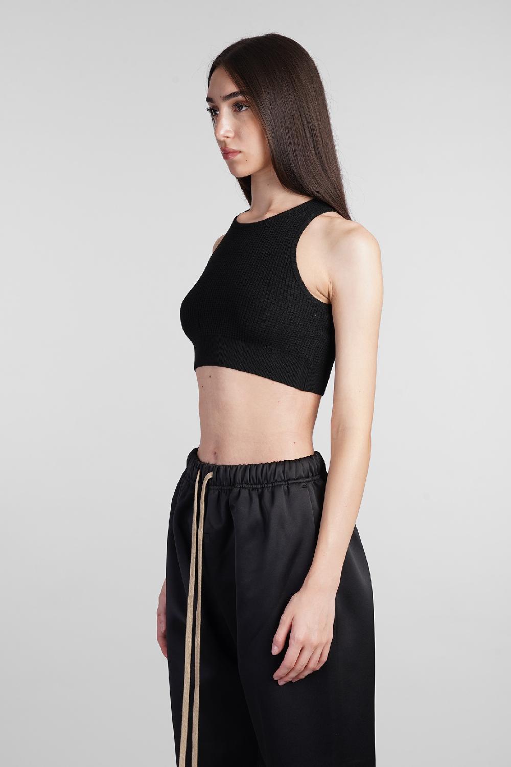 Deliberti Fear Of God Essentials Topwear In Poliestere Nero Cod. 408705 - Deliberti The Luxury Shopping