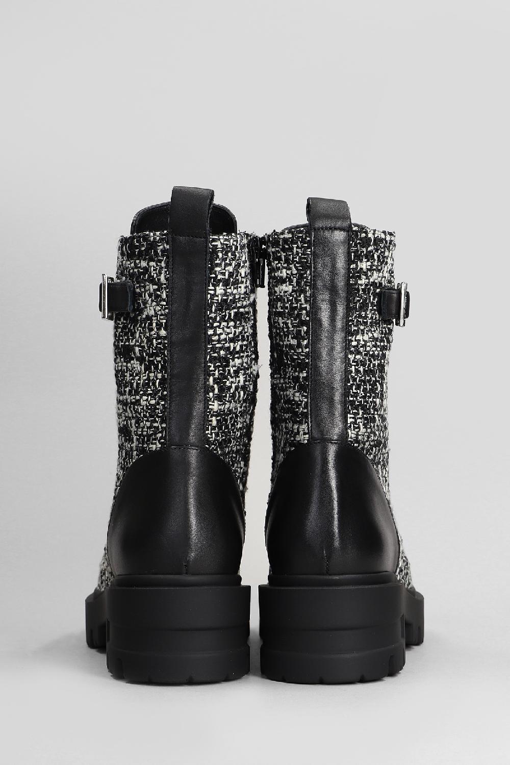Deliberti Festa Anfibi Vlady In Lana E Pelle Nera Cod. 408786 - Deliberti The Luxury Shopping