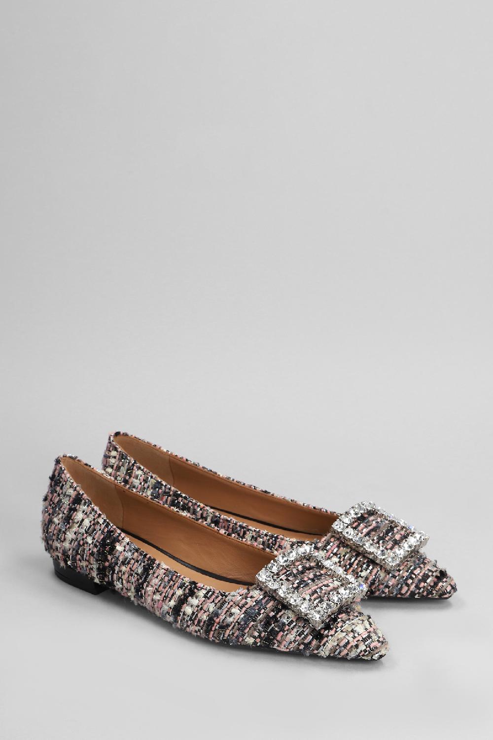 Deliberti Festa Ballerine Amaia In Lana Rosa Cod. 402847 - Deliberti The Luxury Shopping
