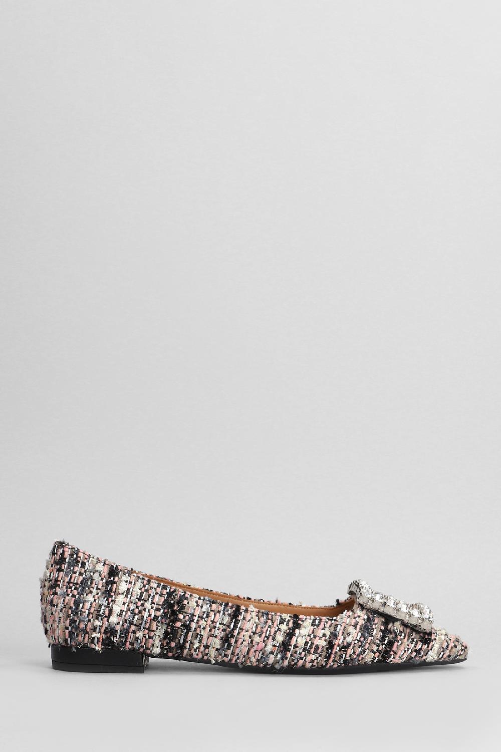Deliberti Festa Ballerine amaia in lana rosa cod. 402847 - Deliberti The Luxury Shopping