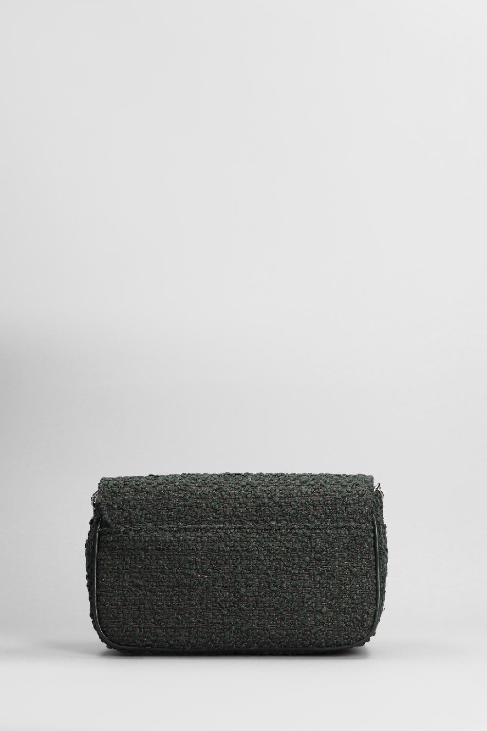 Deliberti Festa Borsa A Spalla Lunette In Lana Verde Cod. 406148 - Deliberti The Luxury Shopping