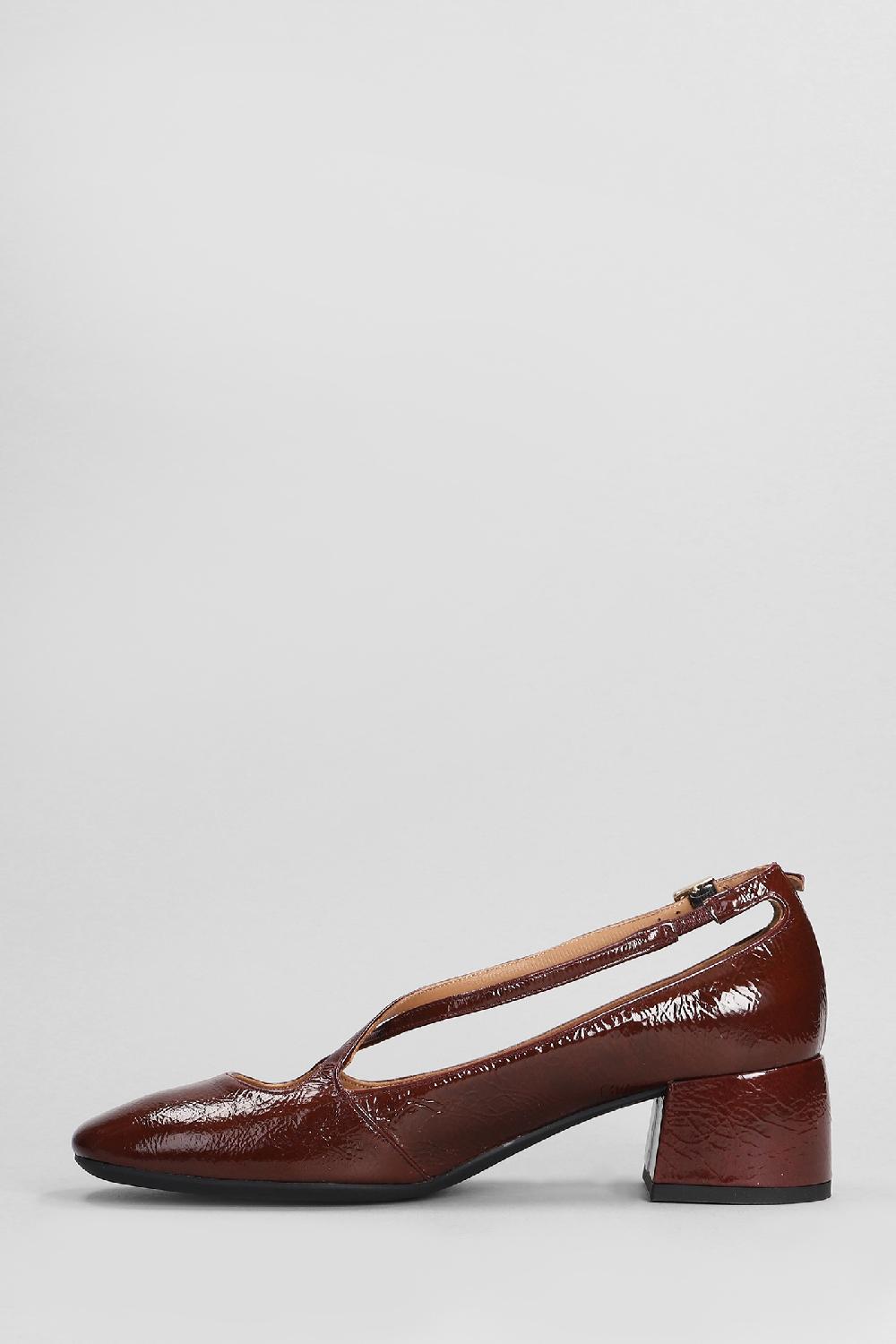 Deliberti Festa Decollete Actress In Pelle Bordeaux Cod. 402851 - Deliberti The Luxury Shopping