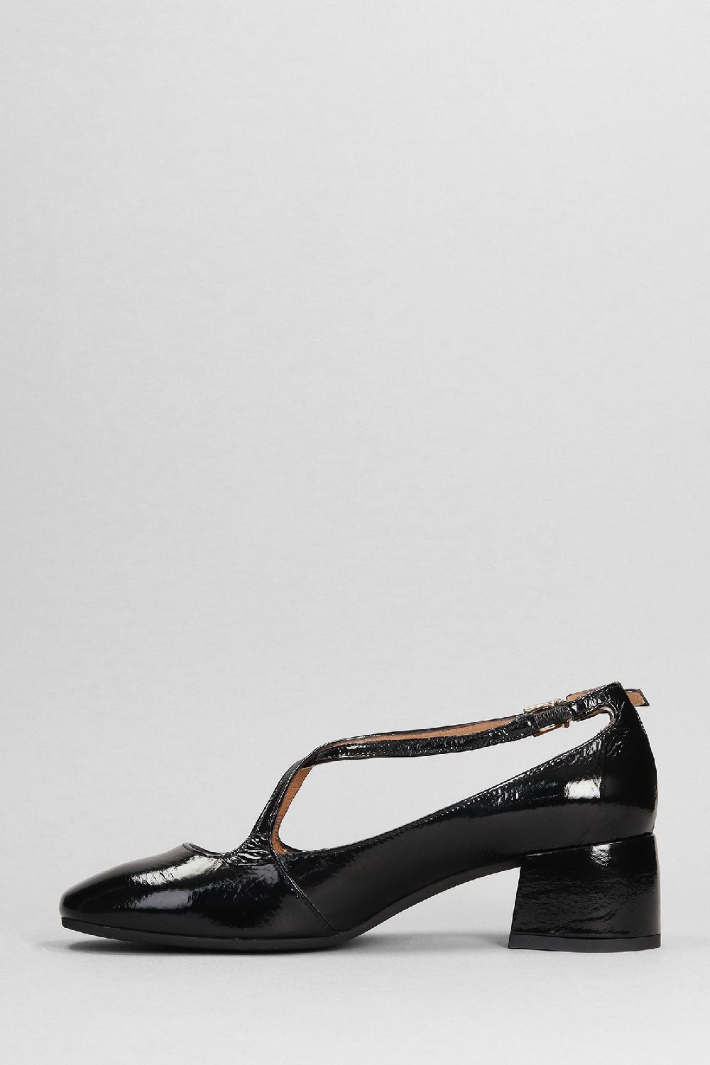 Deliberti Festa Decollete Actress In Pelle Nera Cod. 382411 - Deliberti The Luxury Shopping