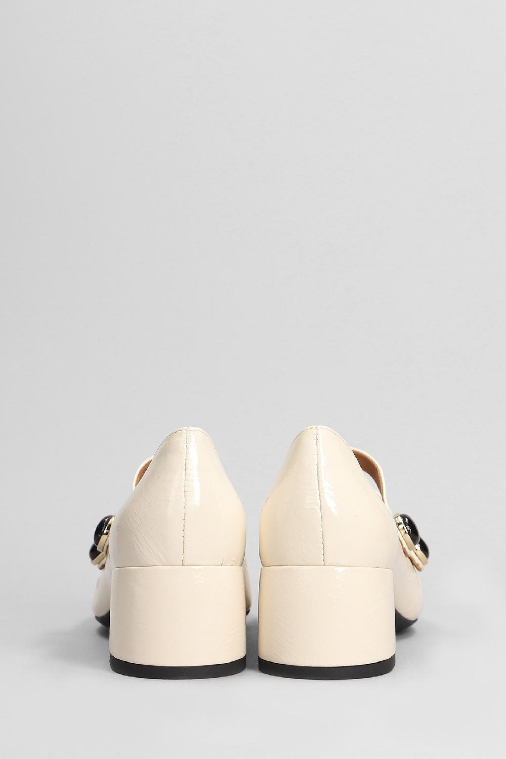 Deliberti Festa Decollete Aura In Pelle Beige Cod. 402855 - Deliberti The Luxury Shopping