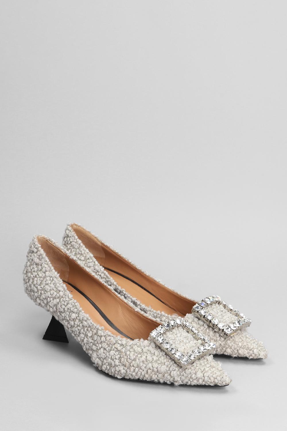 Deliberti Festa Decollete Evilly In Lana Beige Cod. 402844 - Deliberti The Luxury Shopping