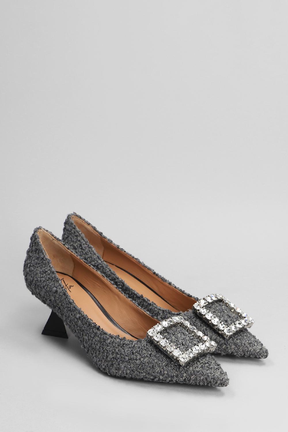 Deliberti Festa Decollete Evilly In Lana Grigia Cod. 402845 - Deliberti The Luxury Shopping